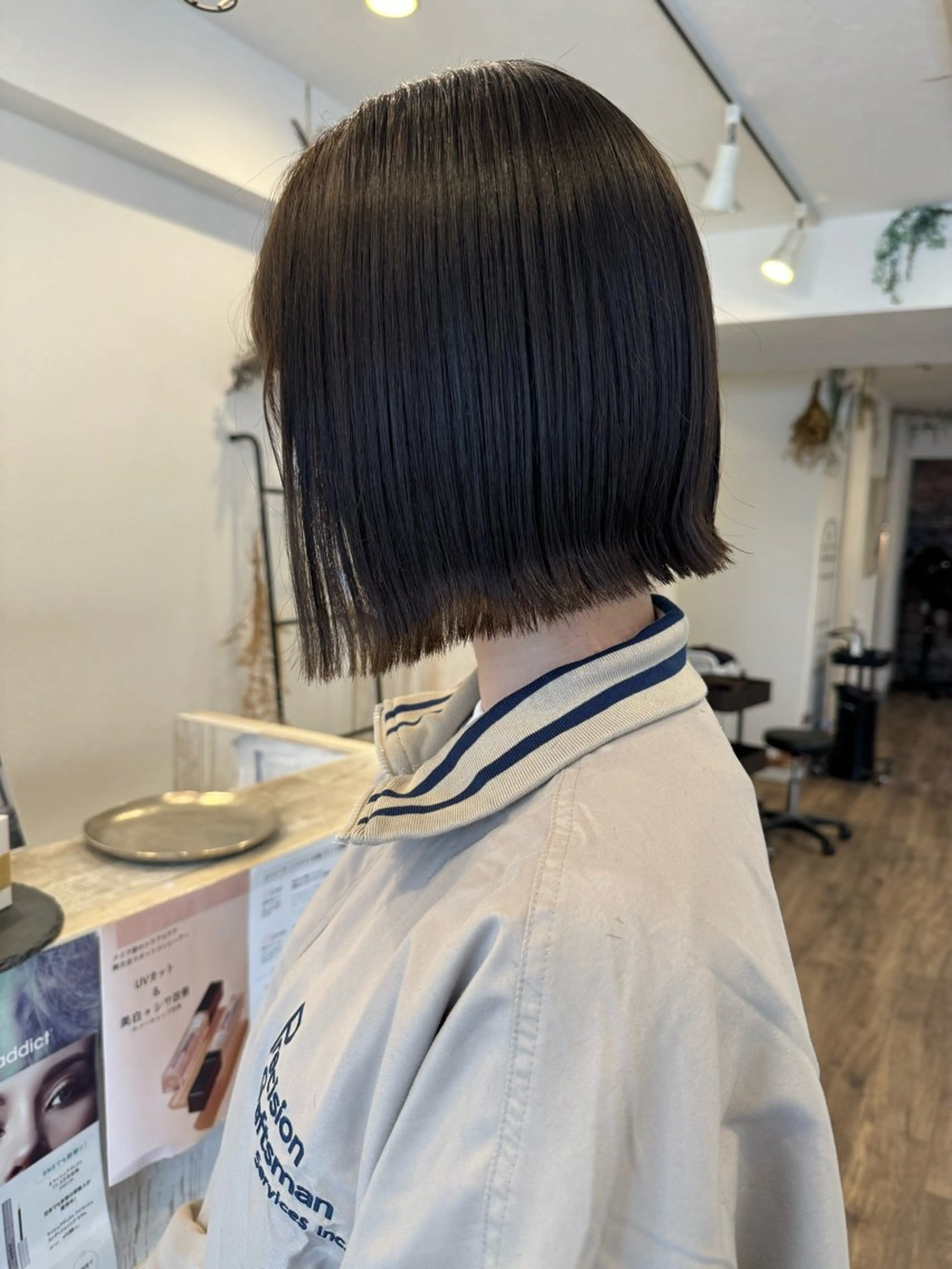 ショート カラー 切りっぱなしボブ ボブ カット ヘアカラー トリートメント m ā l o.🌷 サカモトマイコのヘアスタイル