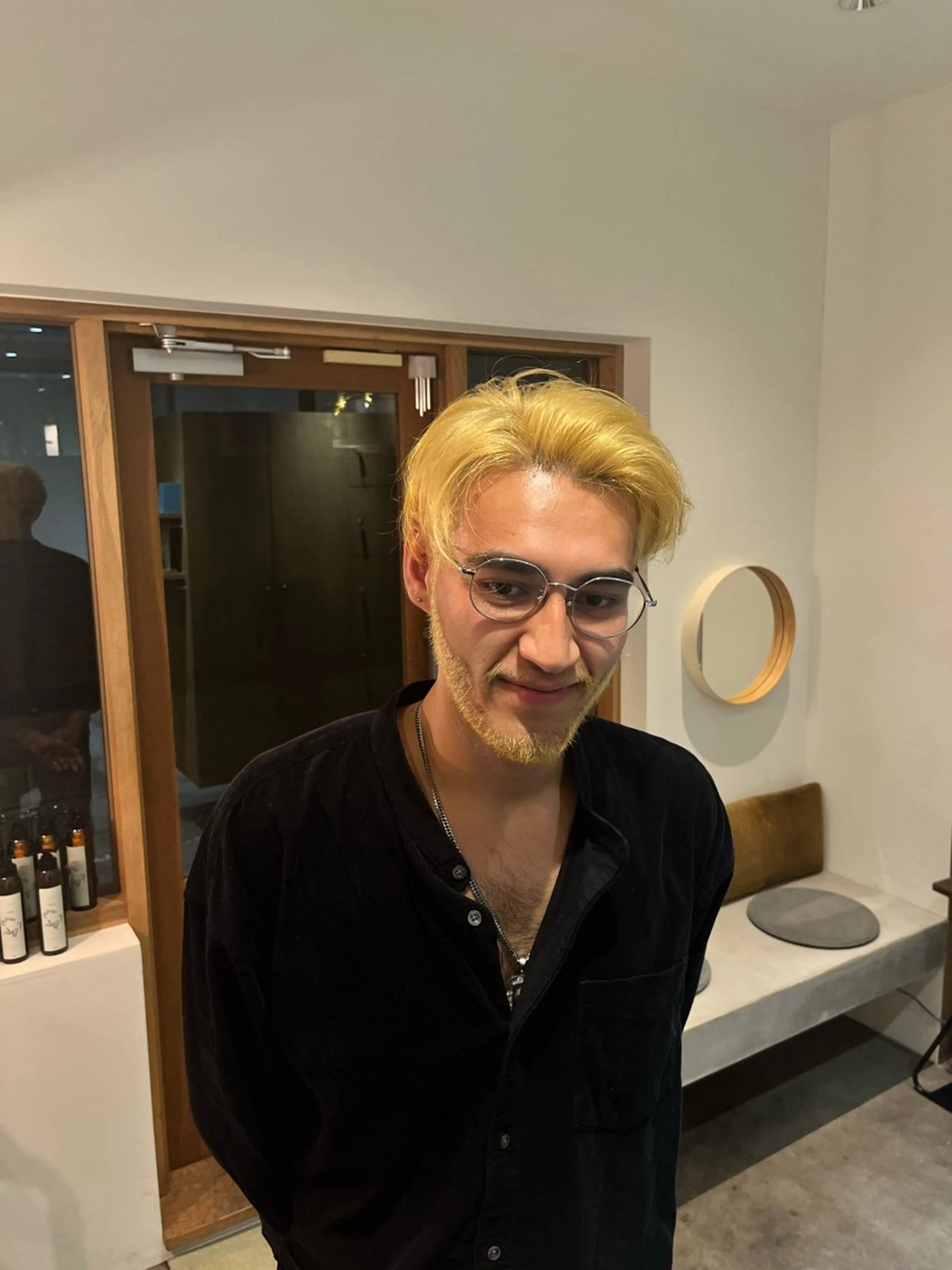 メンズ YUI／レイヤー カット/透明感カラーのヘアスタイル