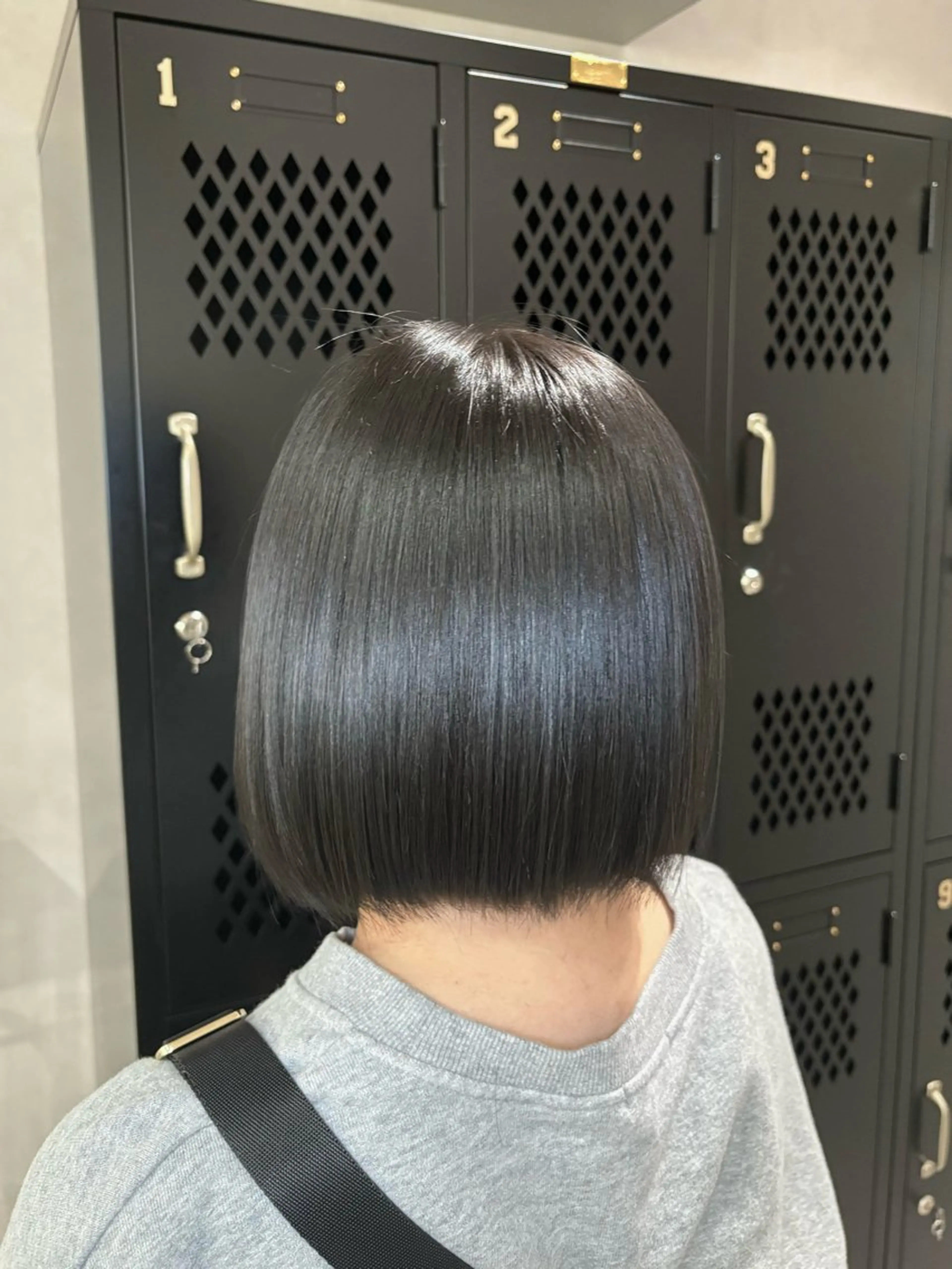 ショート カラー パーマ ボブ 髪質改善 カット パーマ トリートメント qumu 横浜所属・髪質改善/ショート/ 似合わせボブ🌿神永のヘアスタイル