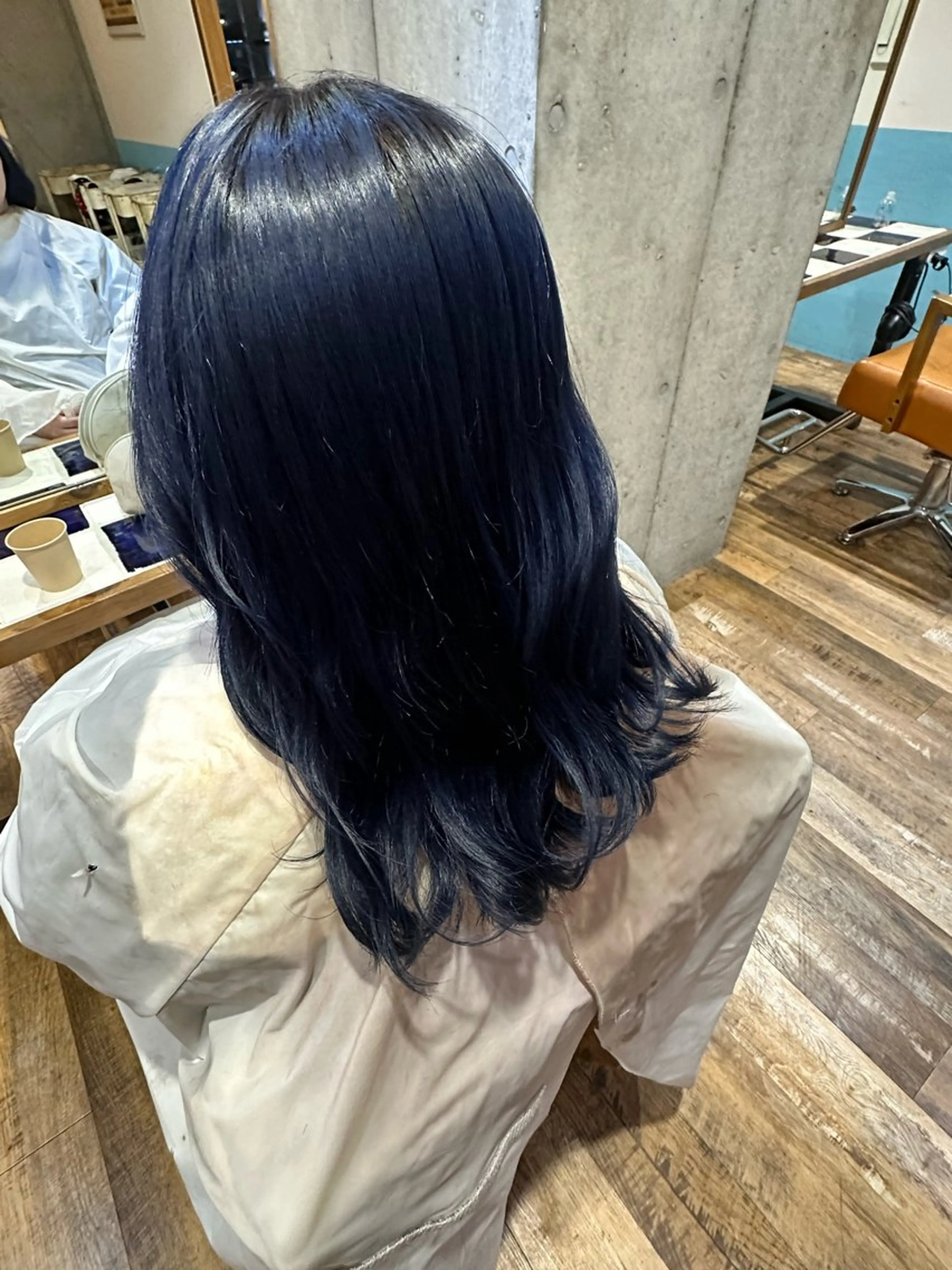 ミディアム カラー ヘアカラー トリートメント ヘアセット 💞艶カラー/ ブリーチ💞ユウカのヘアスタイル