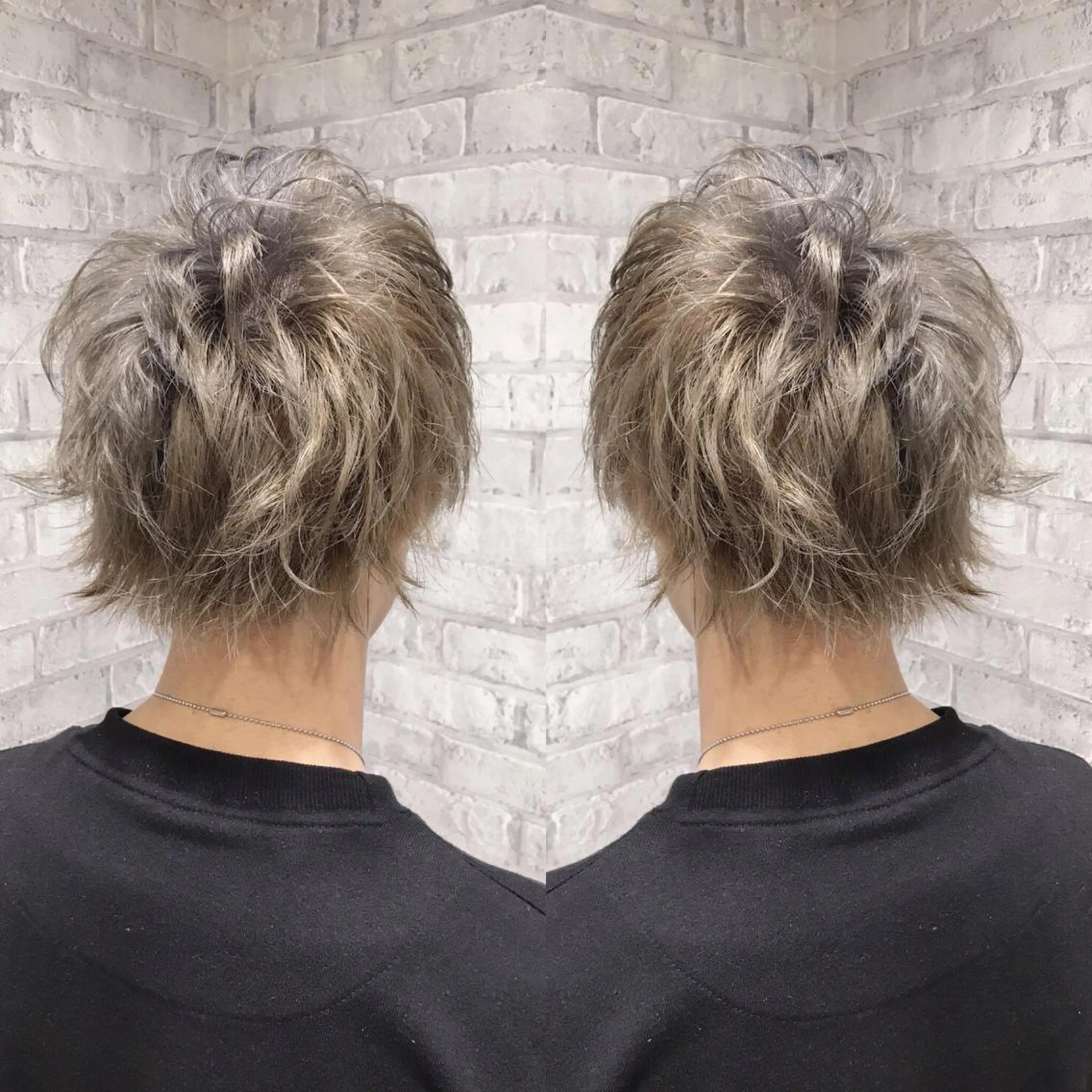 カラー メンズ EARTH 越谷店のヘアスタイル