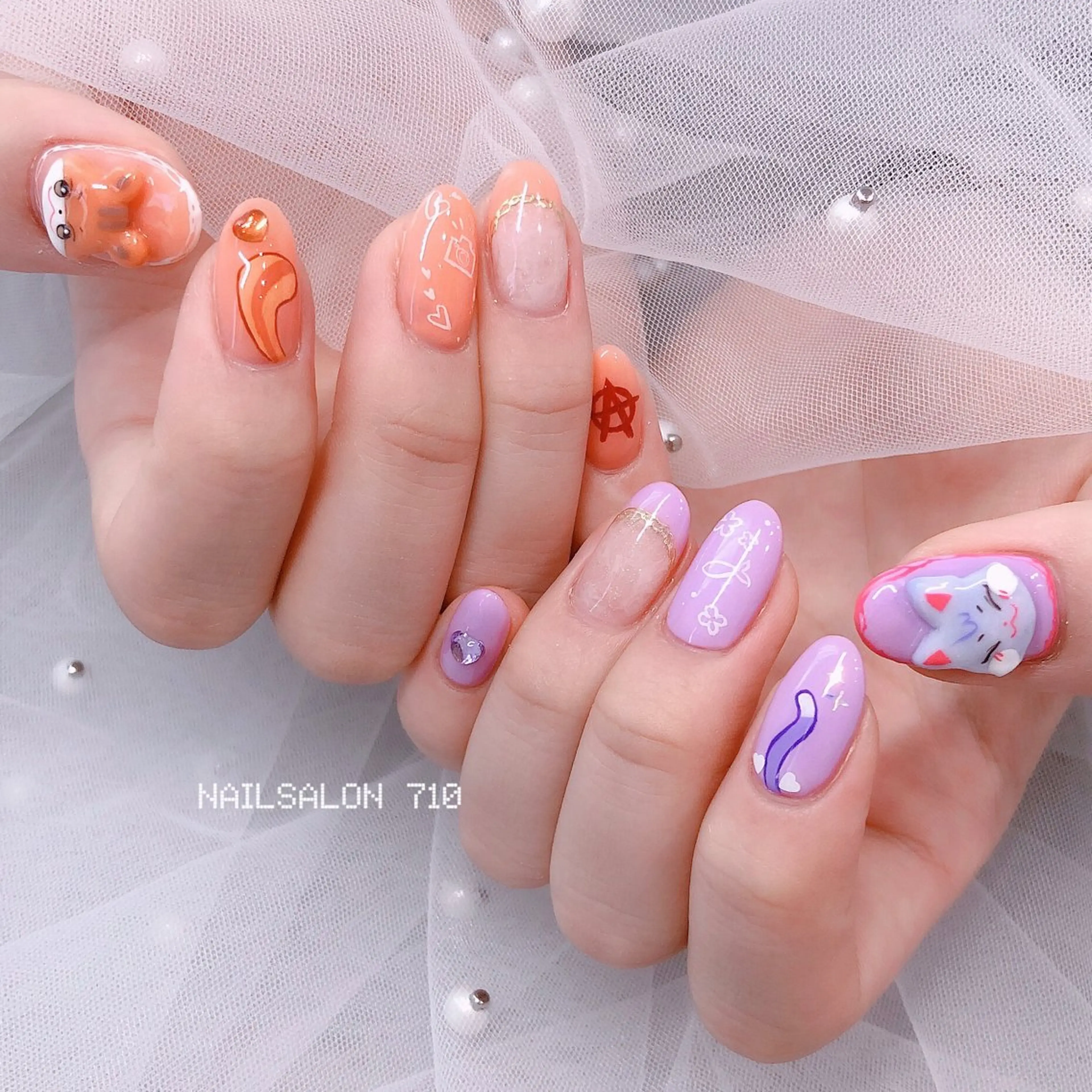 ネイル アートネイル ナナイチゼロ I.Naoのネイルデザイン