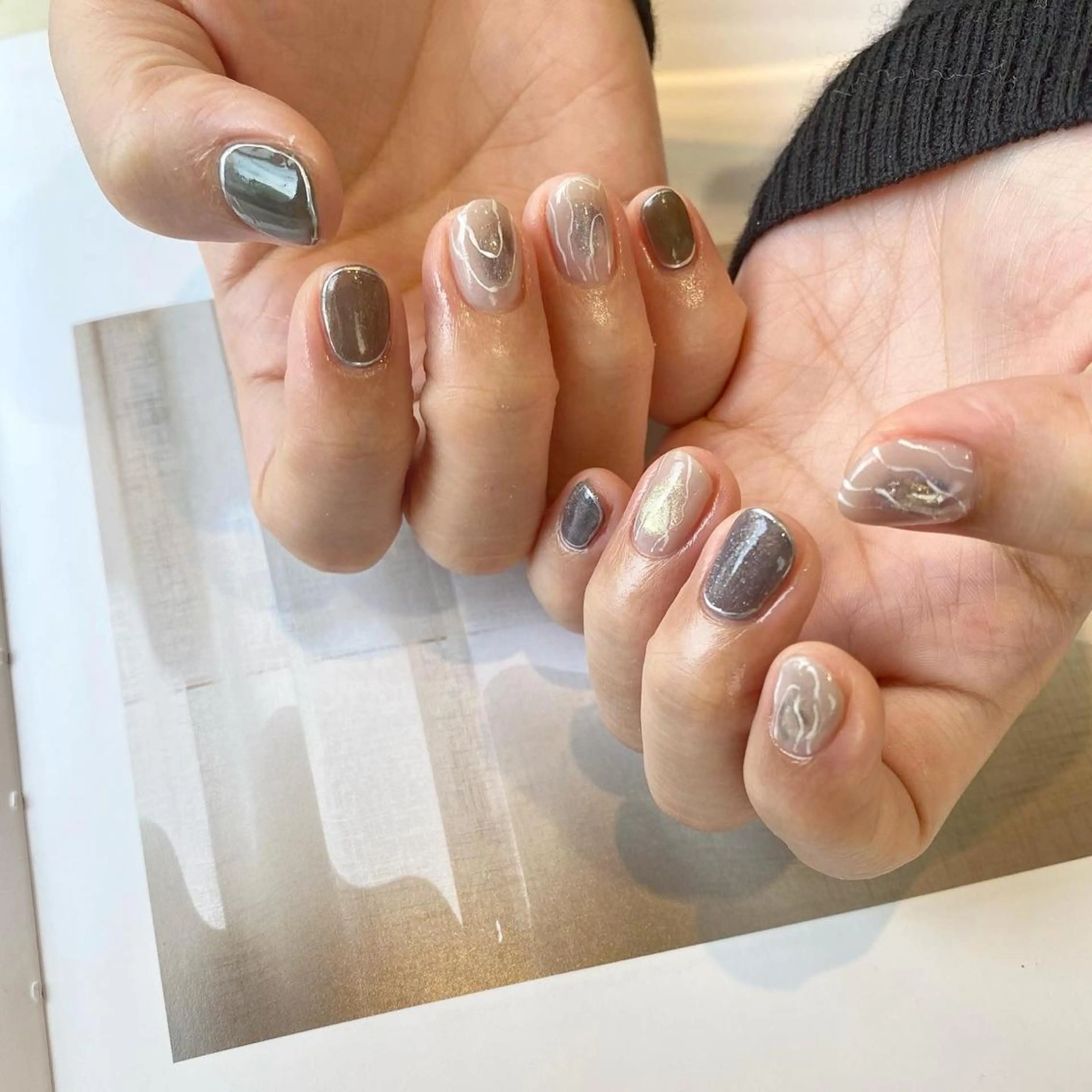 ネイル ハンドネイル nable.所属・栗林 実莉のネイルデザイン