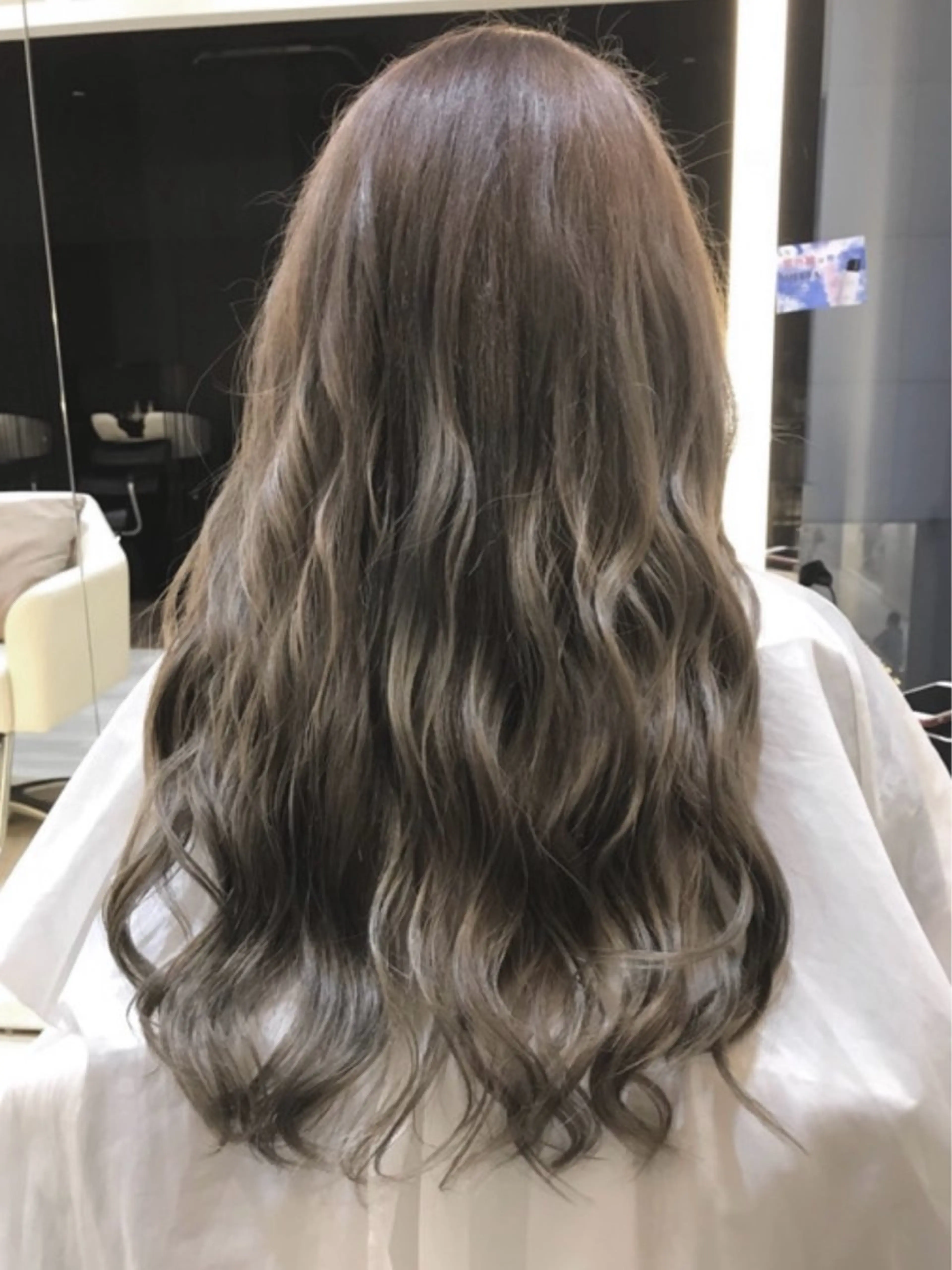 ロング カラー 神野 洸都のヘアスタイル