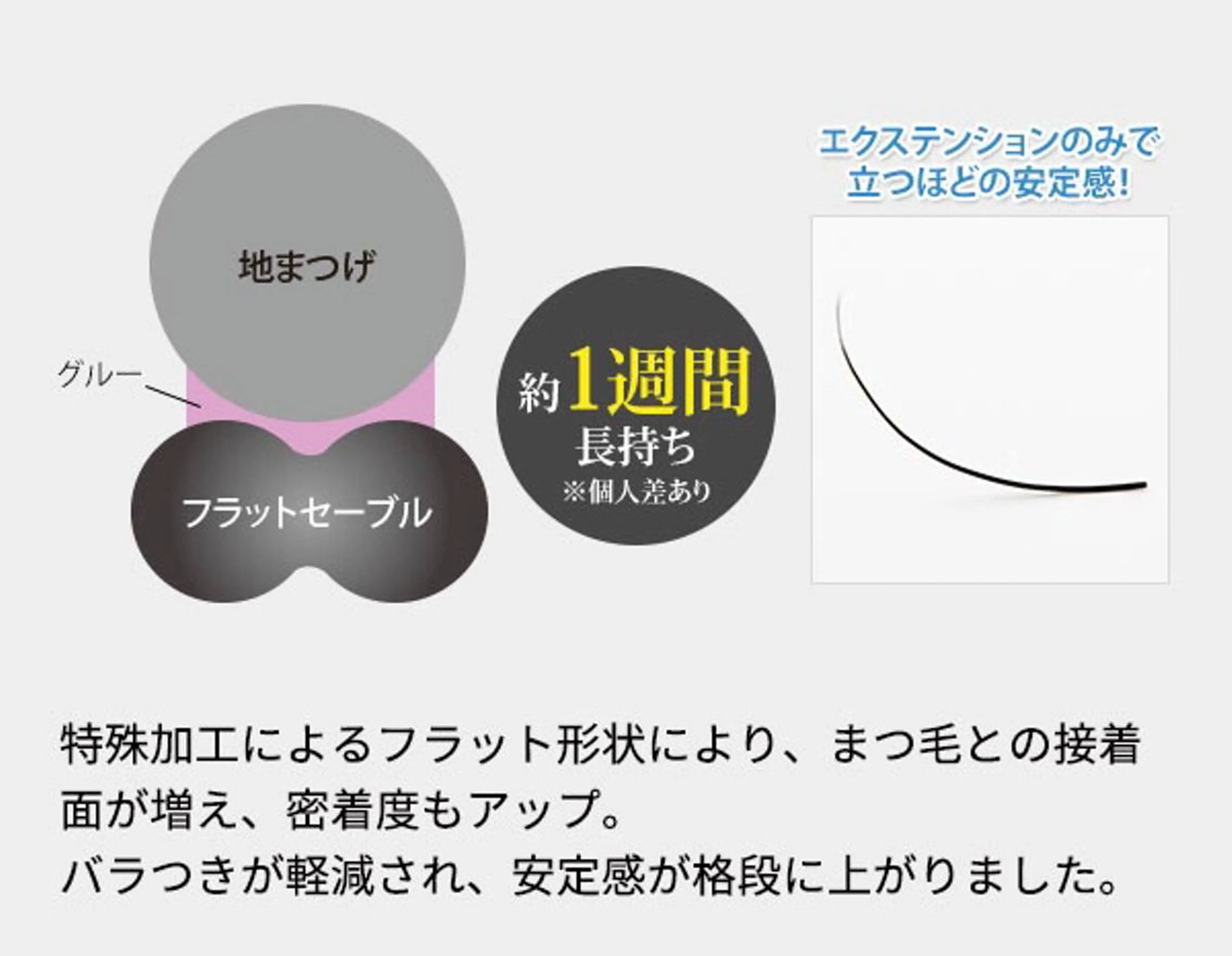 【🌹minimo価格🌹】フラットラッシュ100本の写真