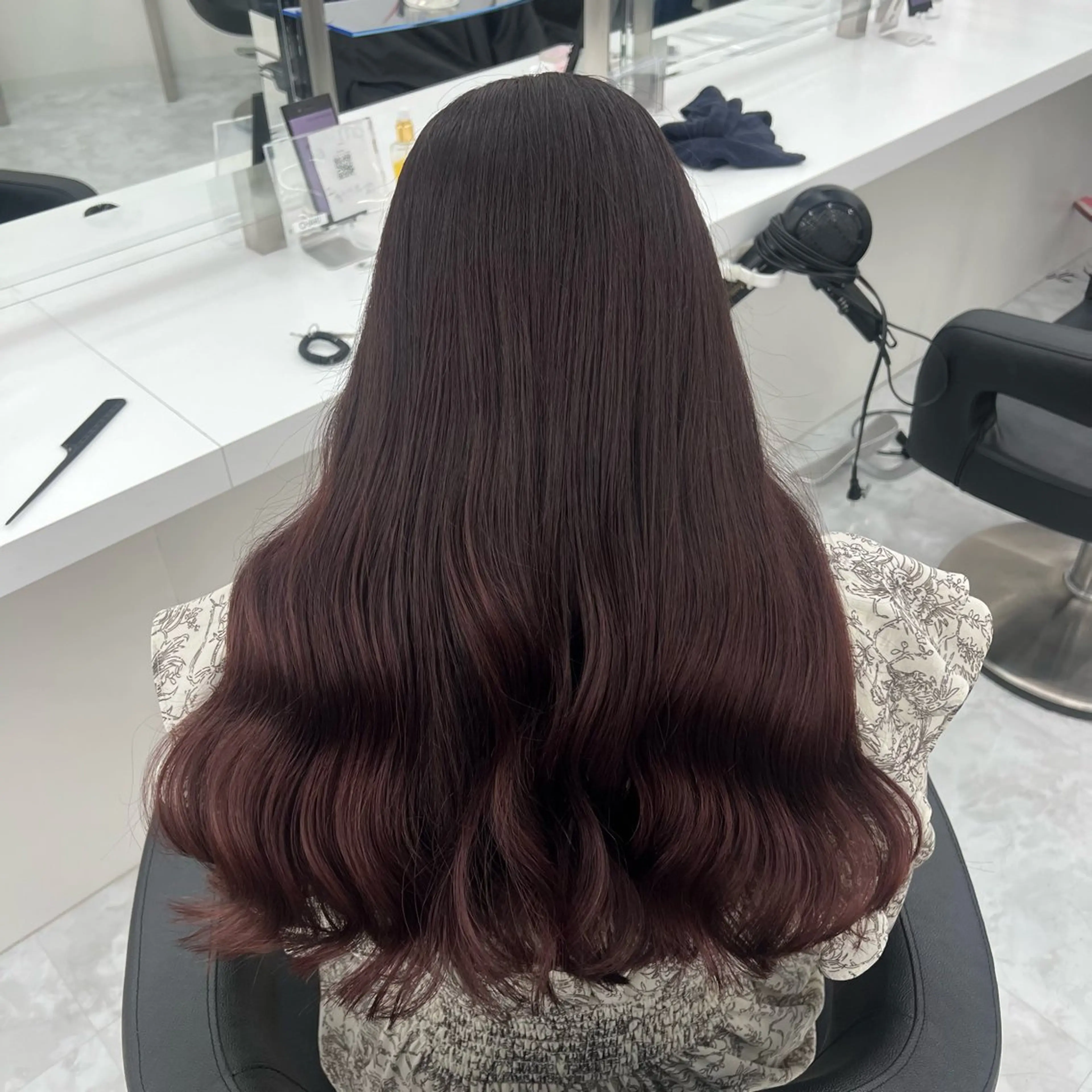 ロング カラー ECREA所属・スエヤス ミサキのマツエク・マツパデザイン