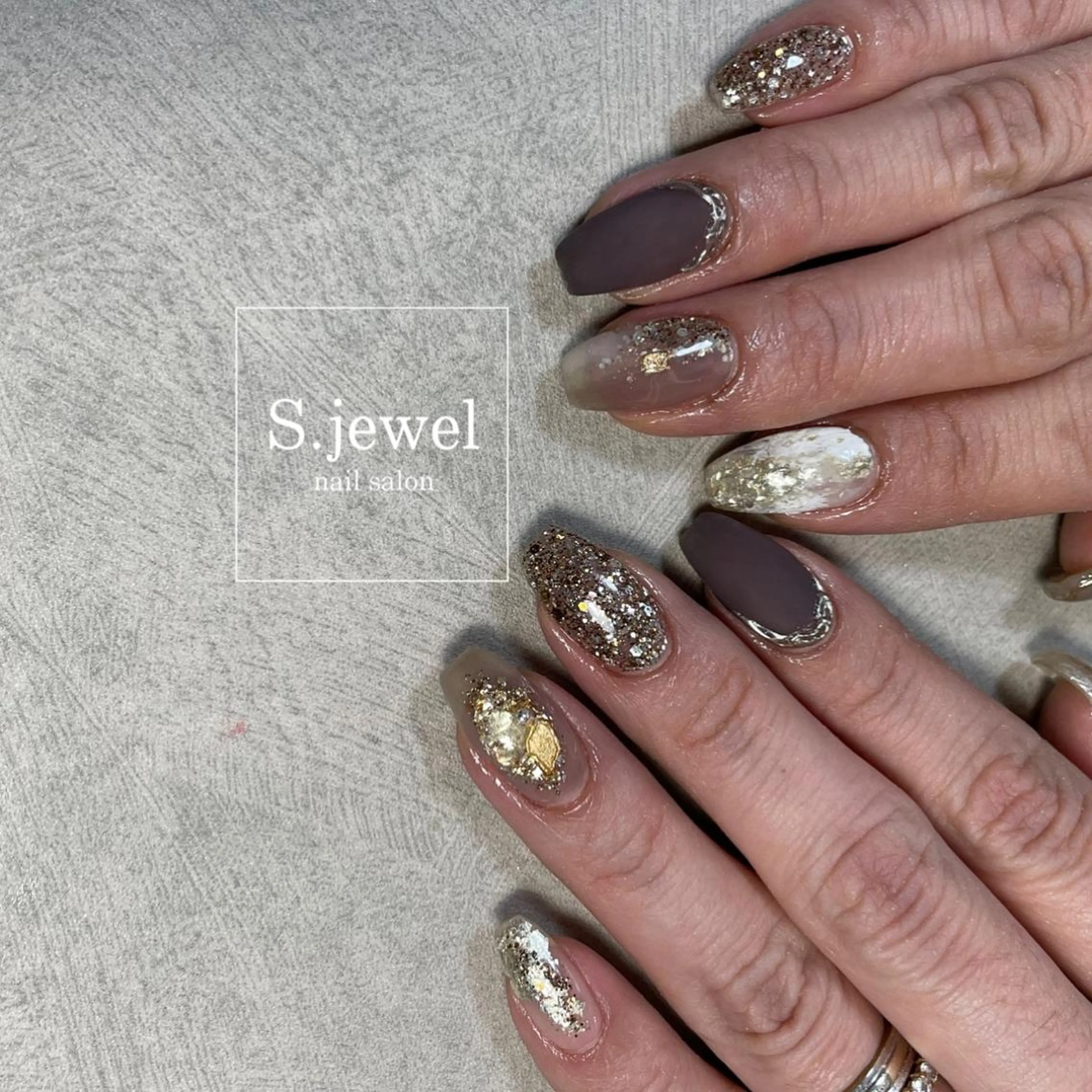 ネイル S♡JEWEL所属・S. JEWELのネイルデザイン