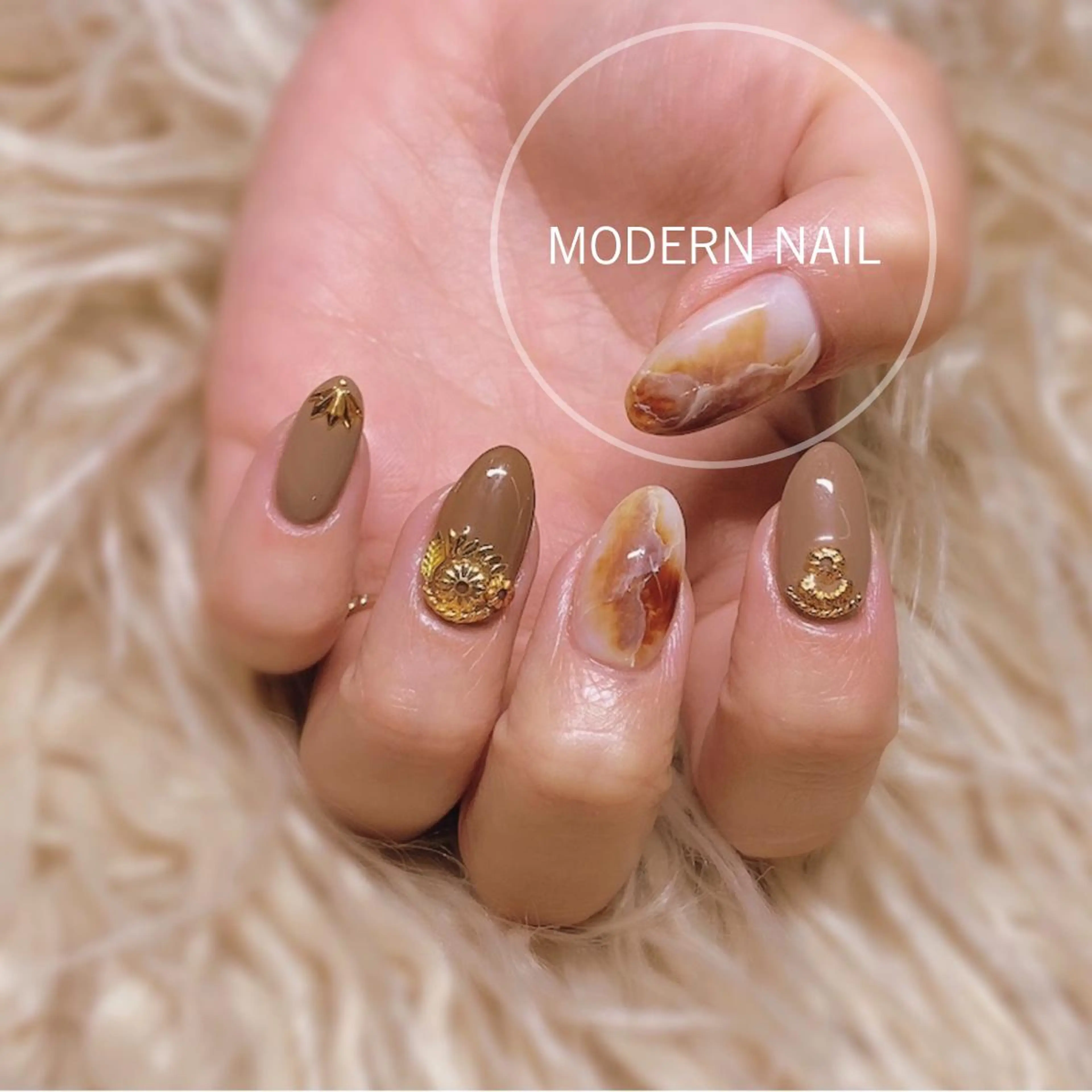 ネイル ニュアンスネイル ハンドネイル 小川 玲奈のネイルデザイン