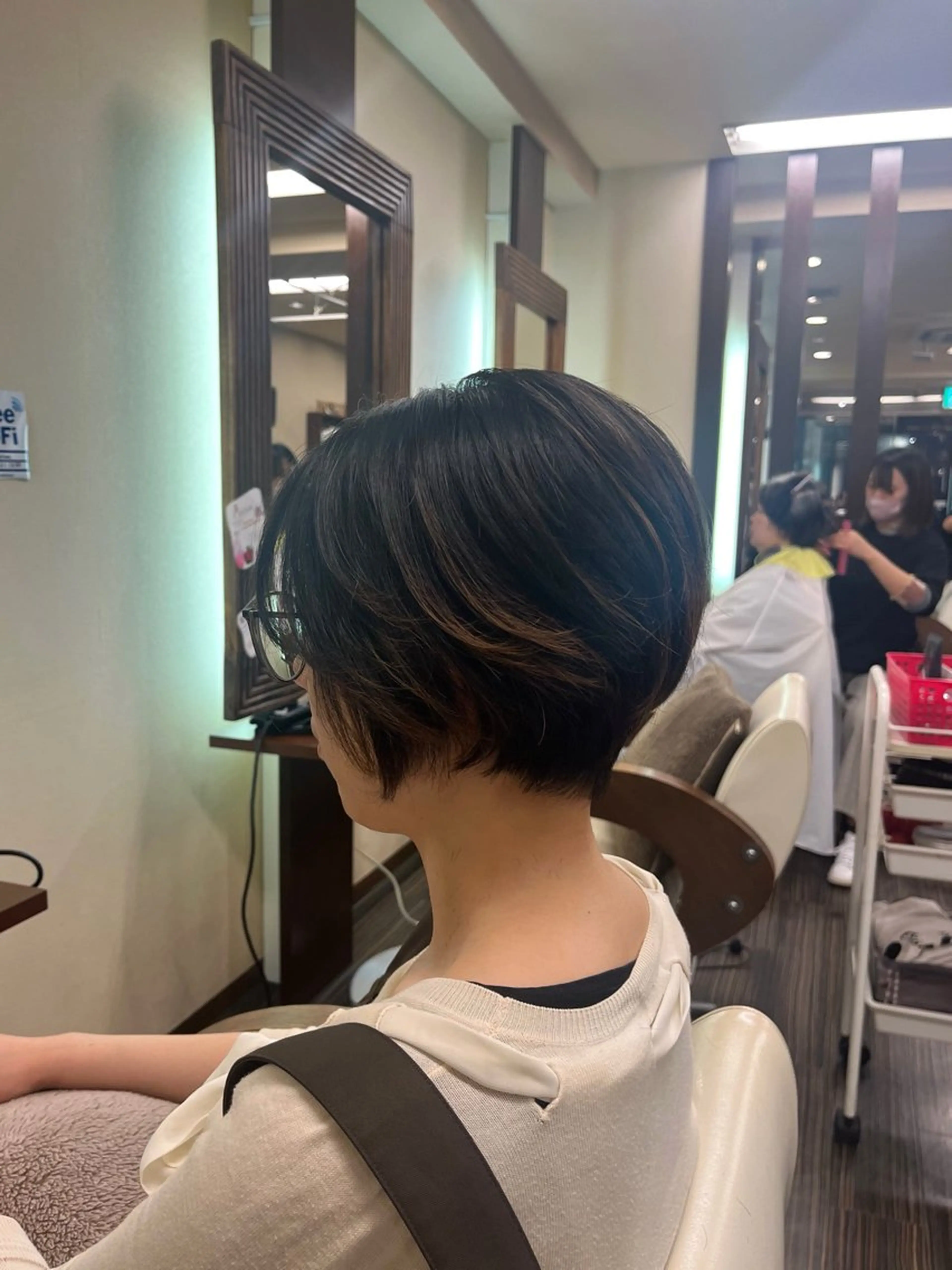 ショート 💎森 ハリス誠一💎のヘアスタイル