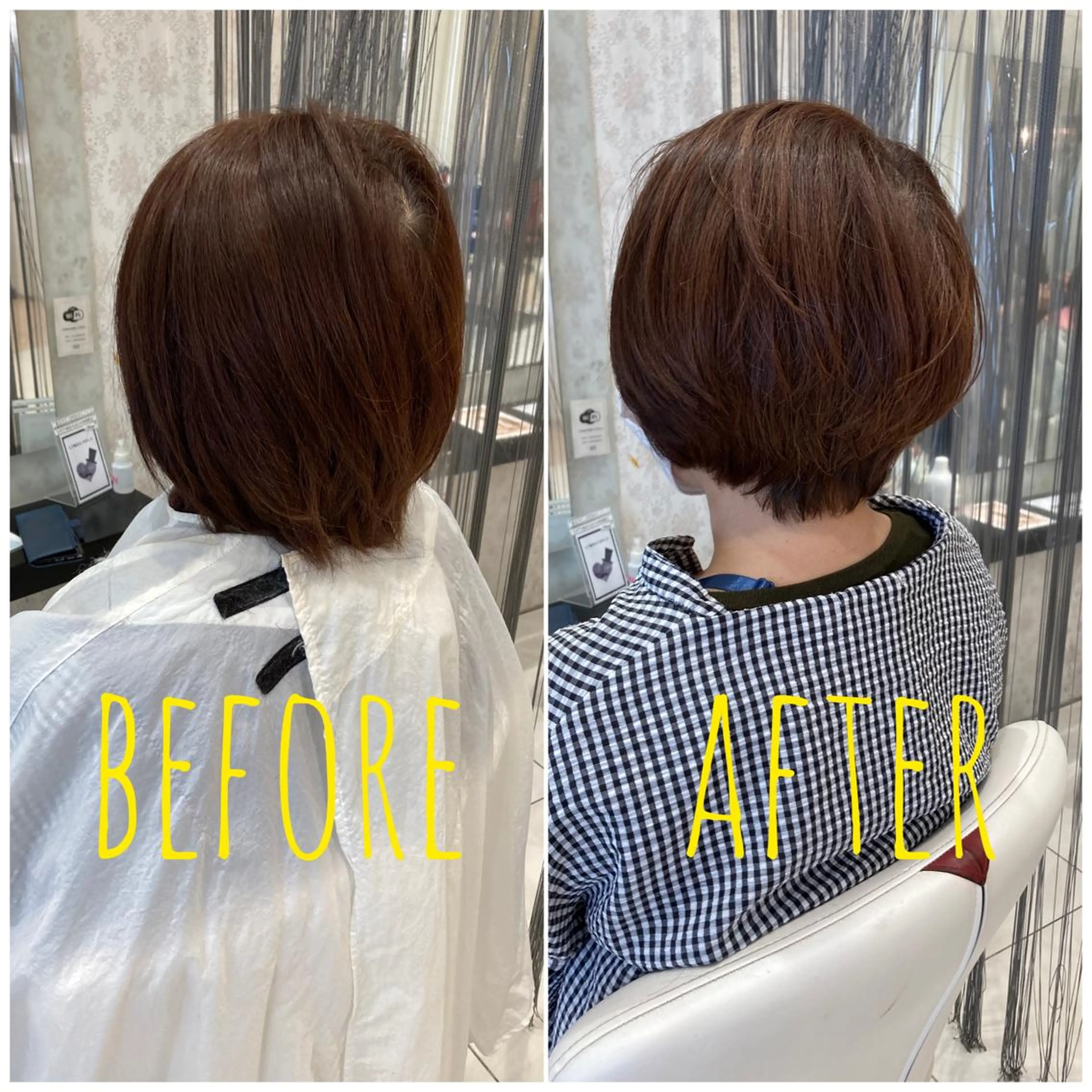 ショート カラー 田畑 福恵のヘアスタイル