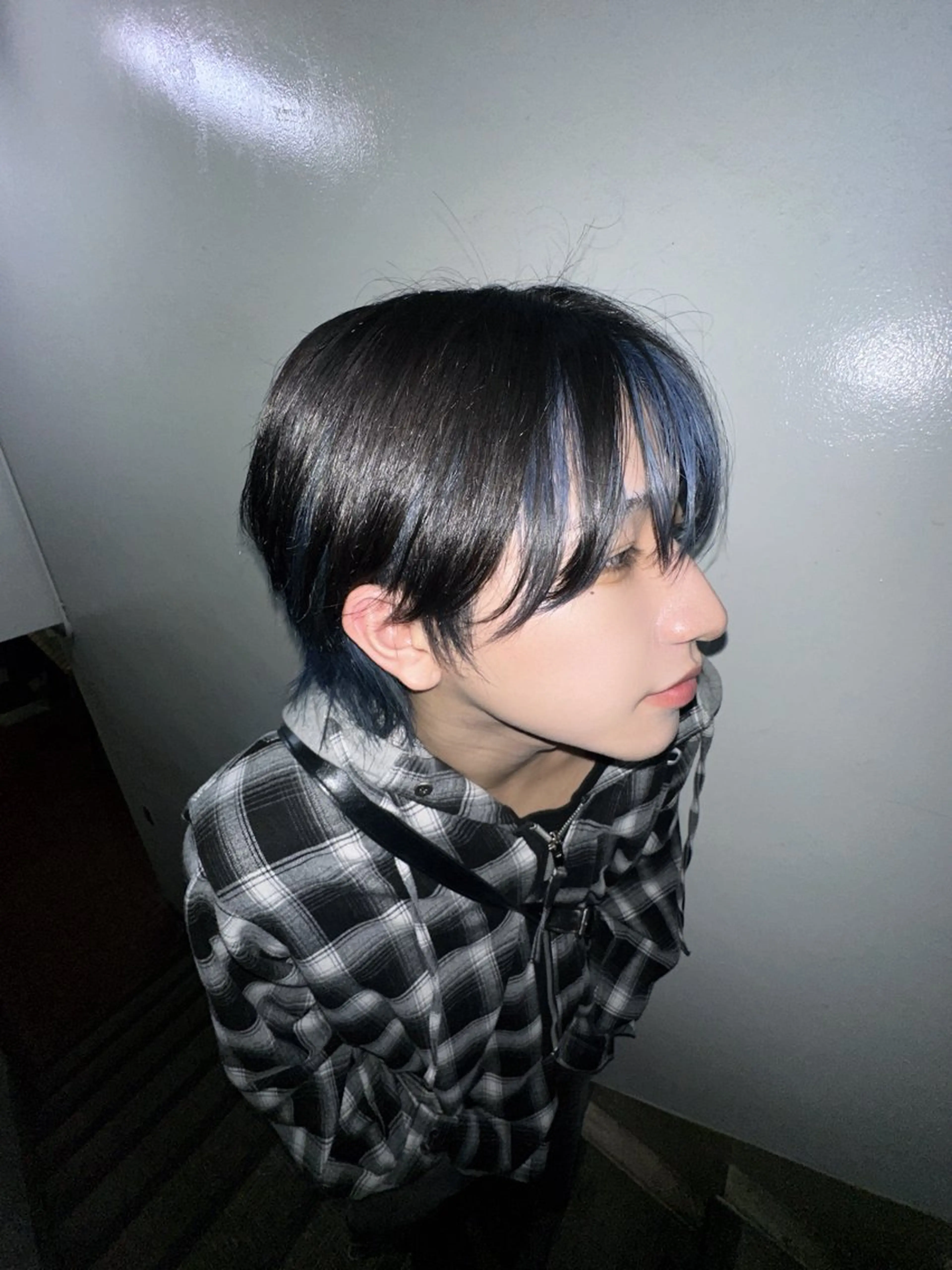 ショート カラー ハイトーン/ウルフ /エクステ/ましろのヘアスタイル