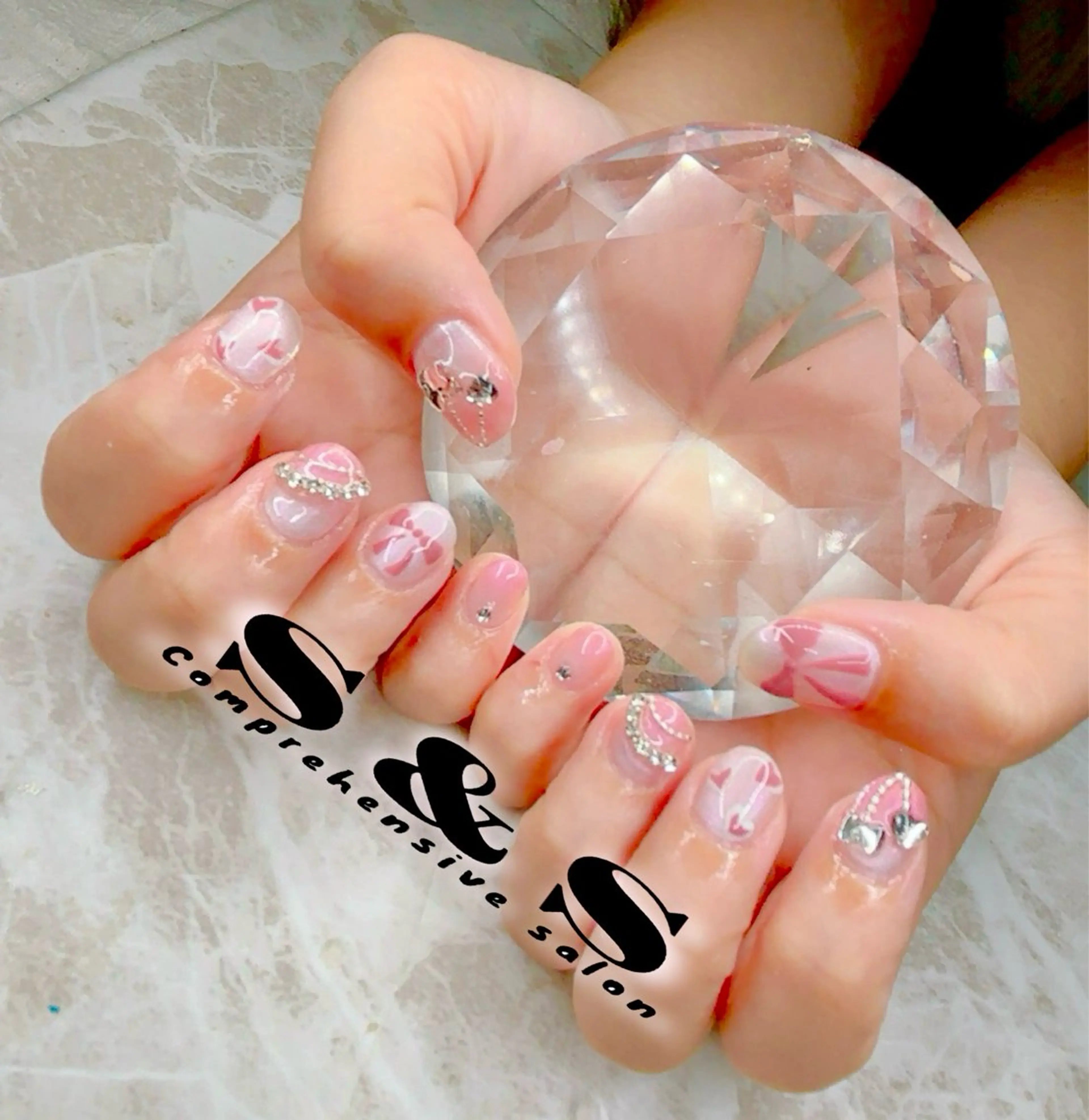 ネイル 長さ出し メンズネイル 持ち込み S&S 村田小百合のネイルデザイン