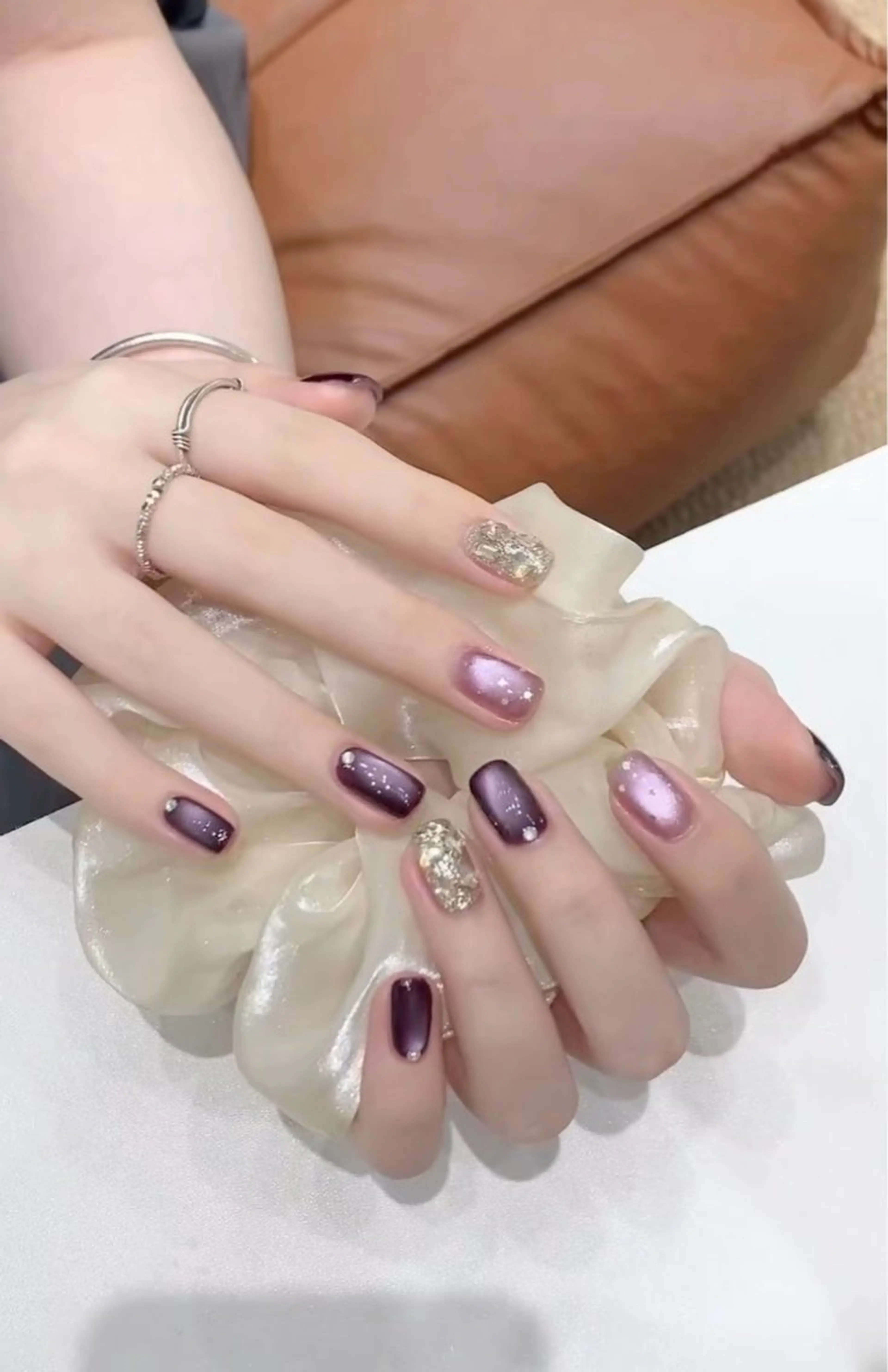 ネイル ハンドネイル キン グミのネイルデザイン