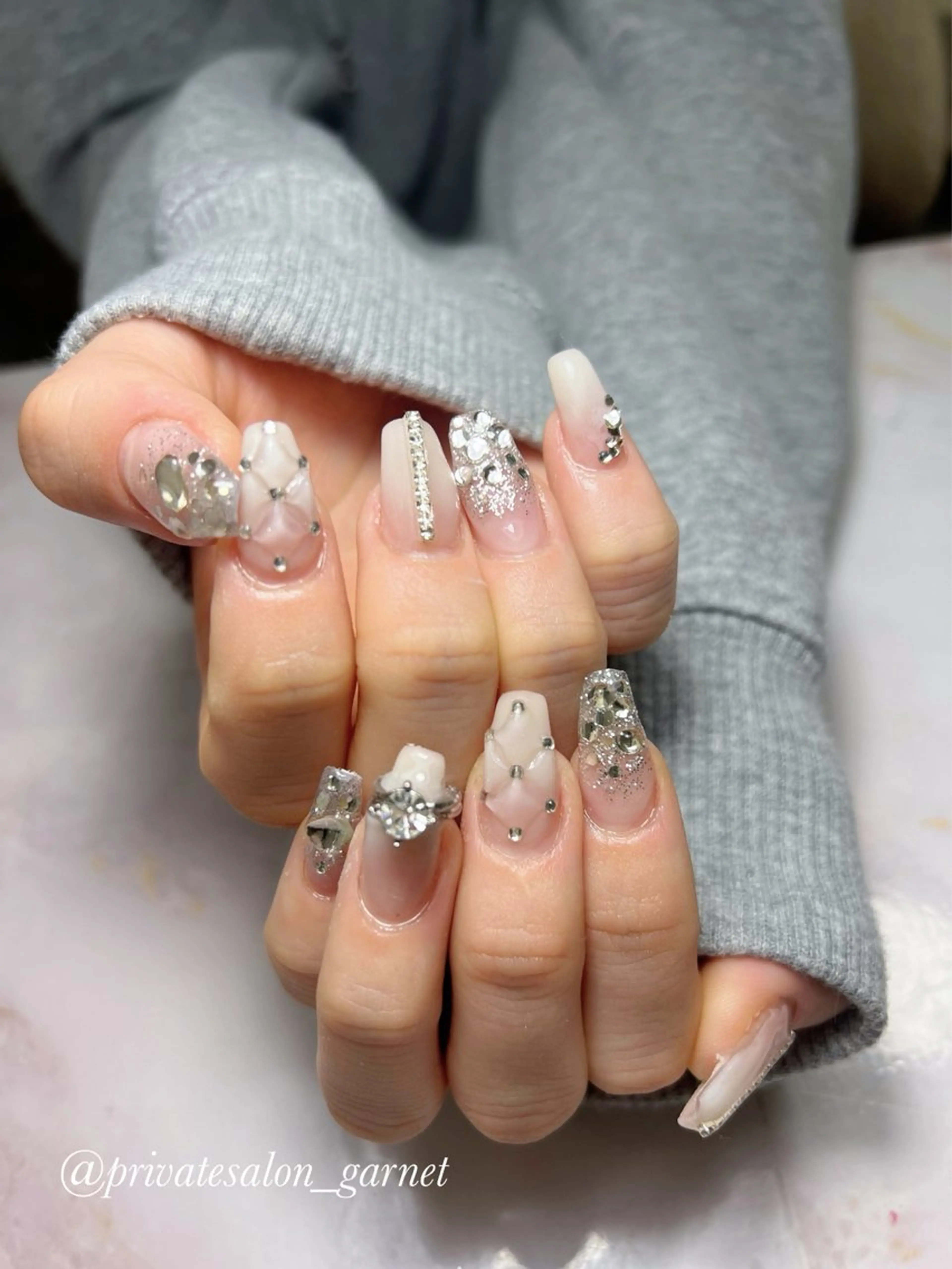 ネイル ハンドネイル Garnet nailのネイルデザイン