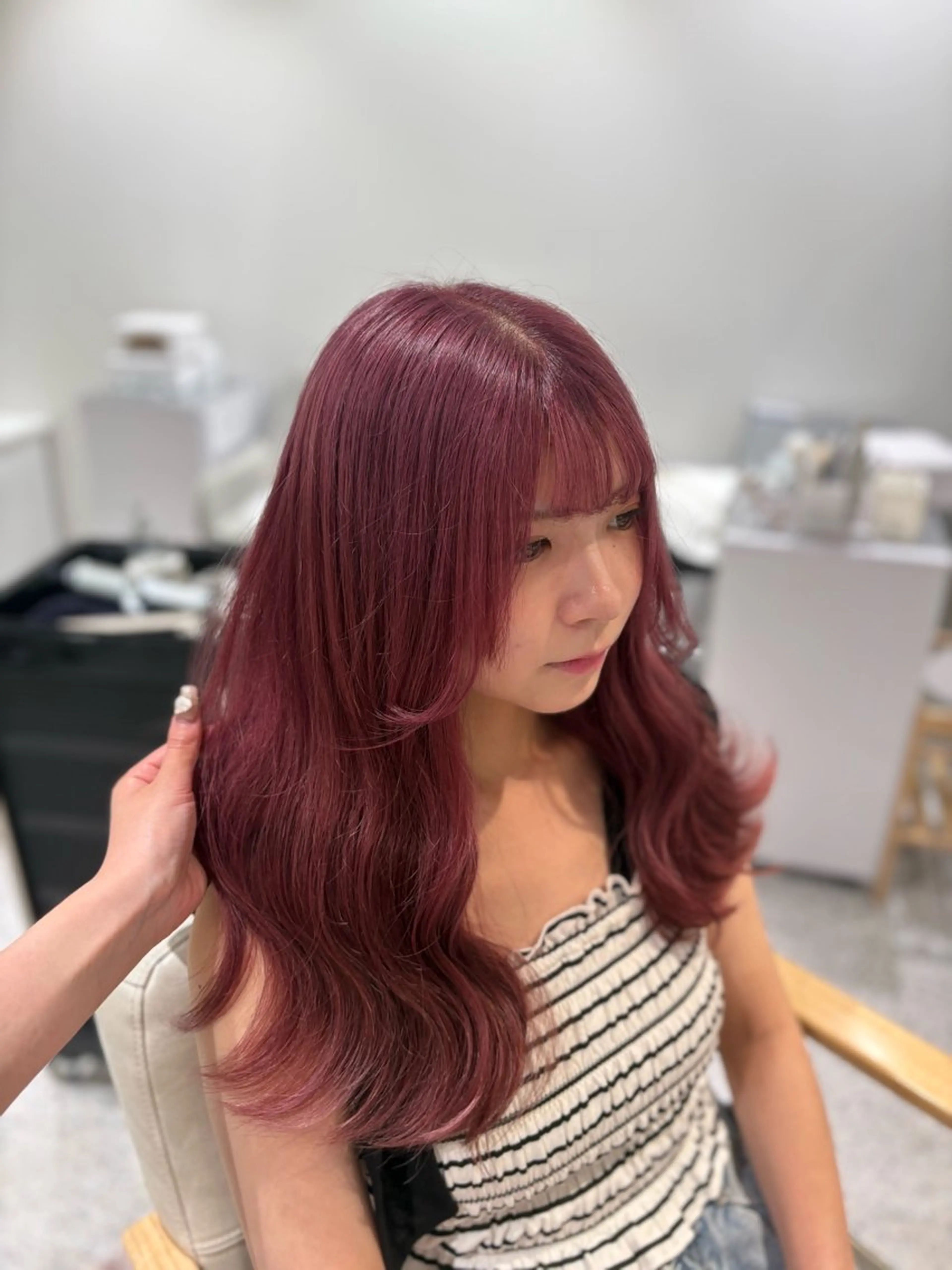 ロング カラー 艶カラー/マツエク 💖aika💖のヘアスタイル