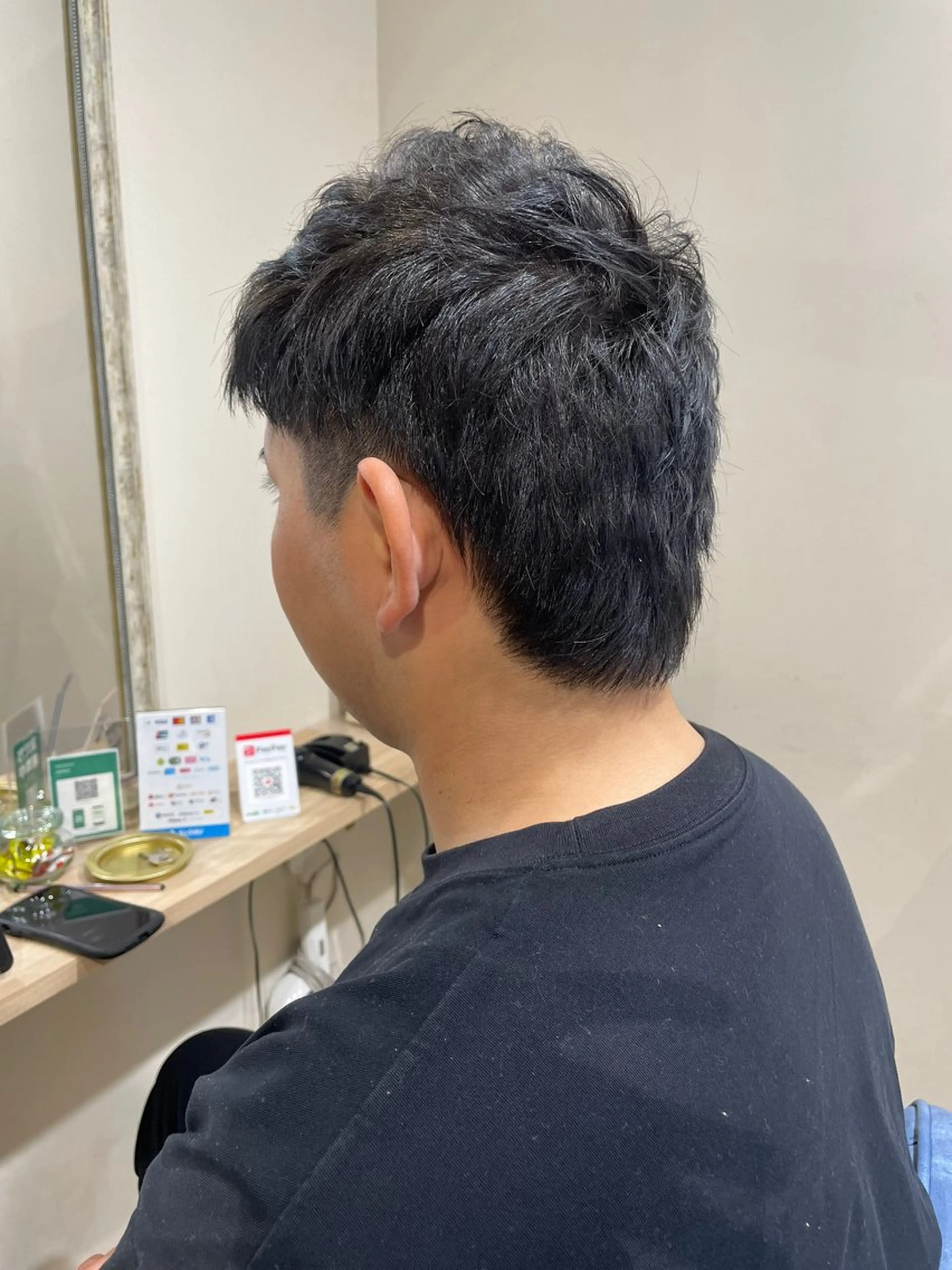 メンズ メンズショート カット ヘアカラー Connect Rumiのヘアスタイル