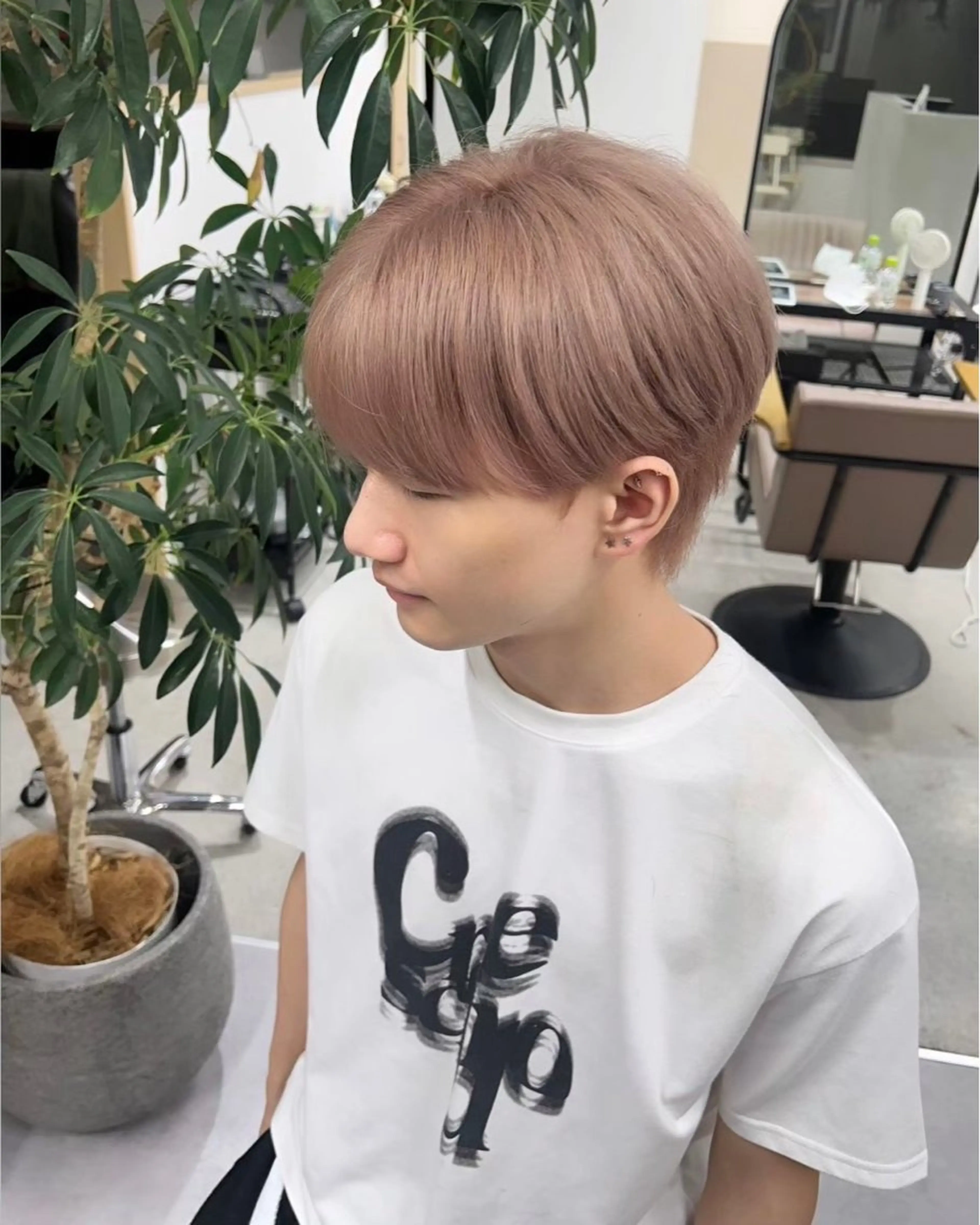 🍁men'sデザインカラー🍁➕men'sカットの写真