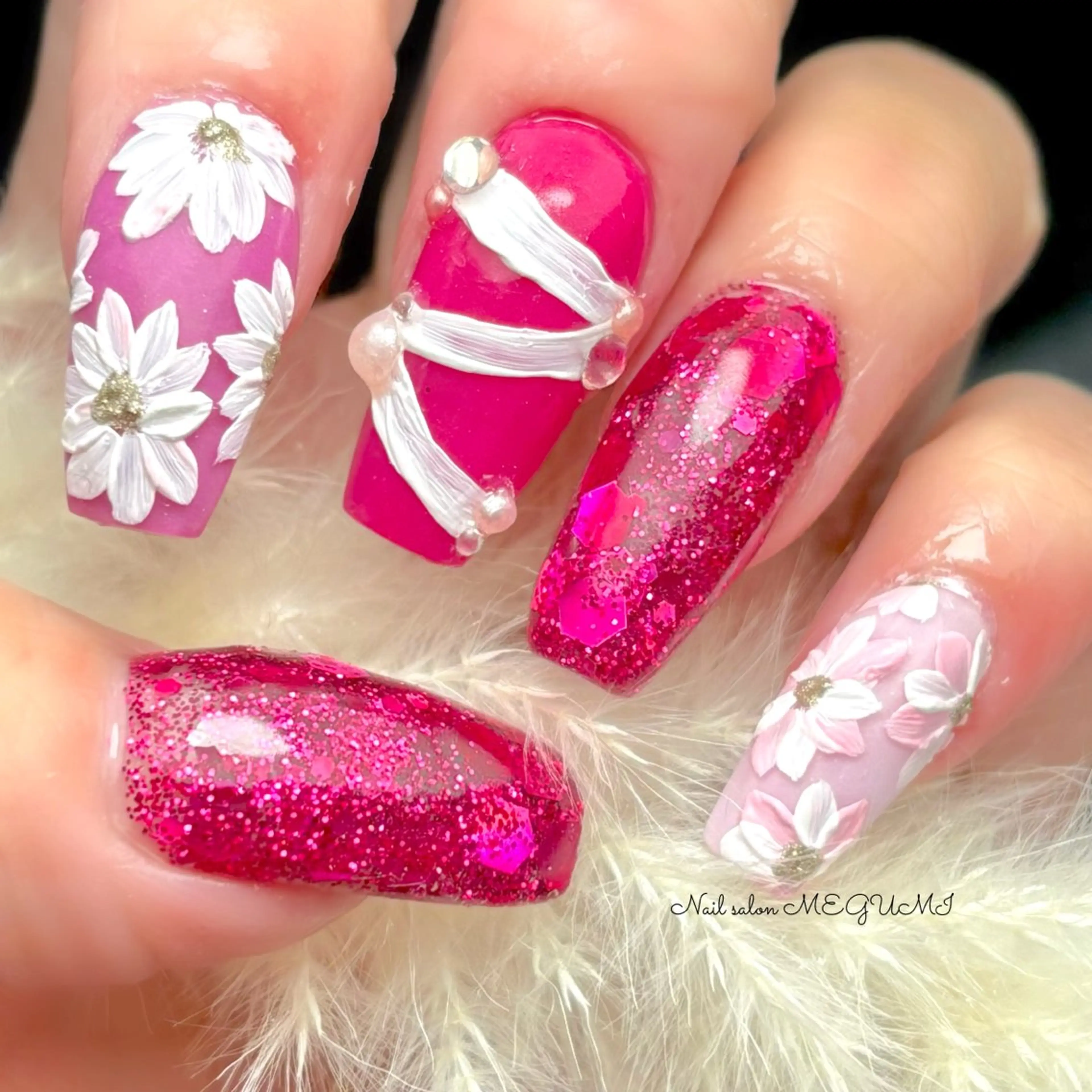 ネイル 春ネイル Nail salon MEGUMIのネイルデザイン