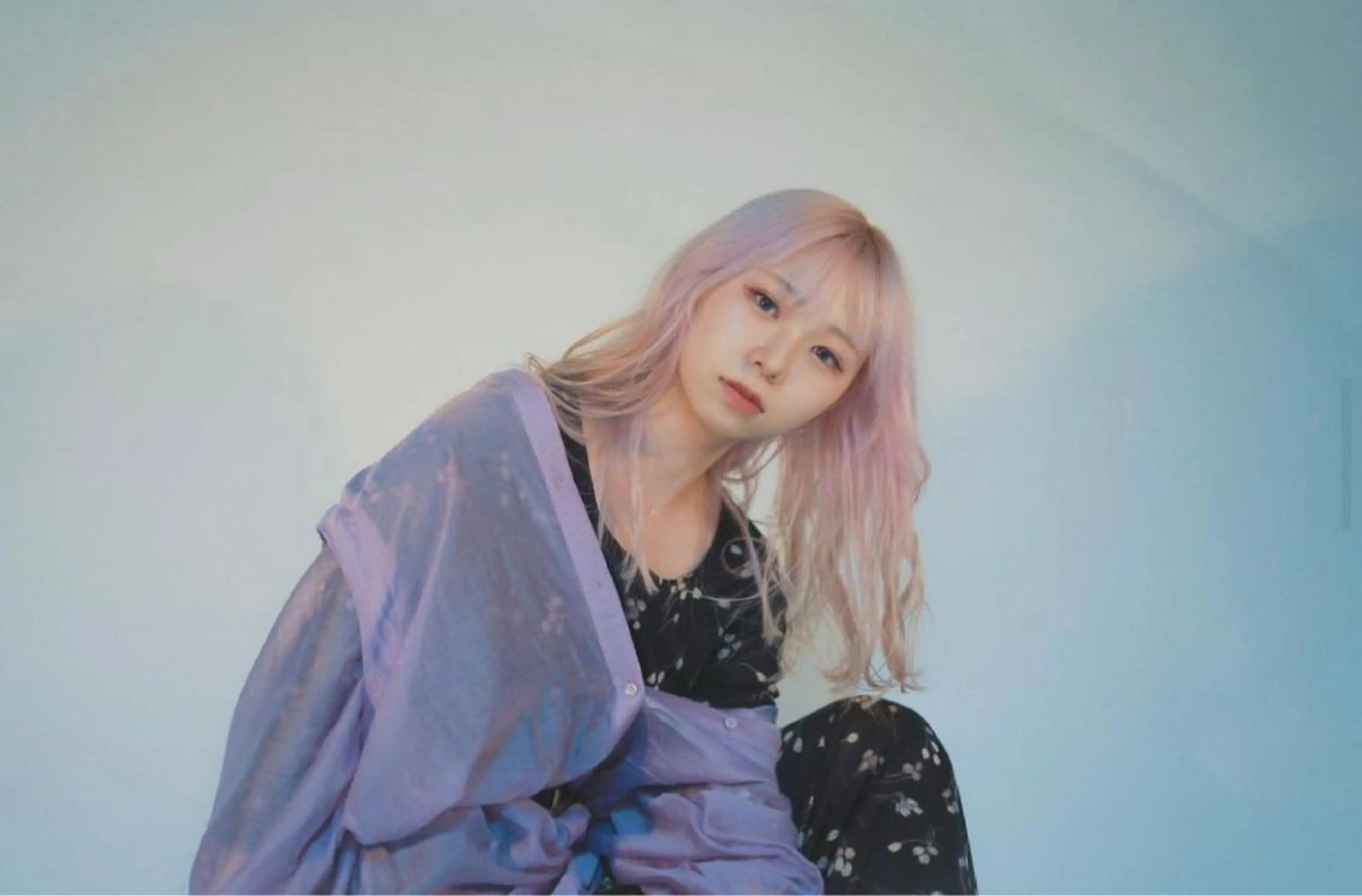 ロング カラー パーマ ヘアアレンジ ケアブリーチ/ ハイトーン/牧野のヘアスタイル