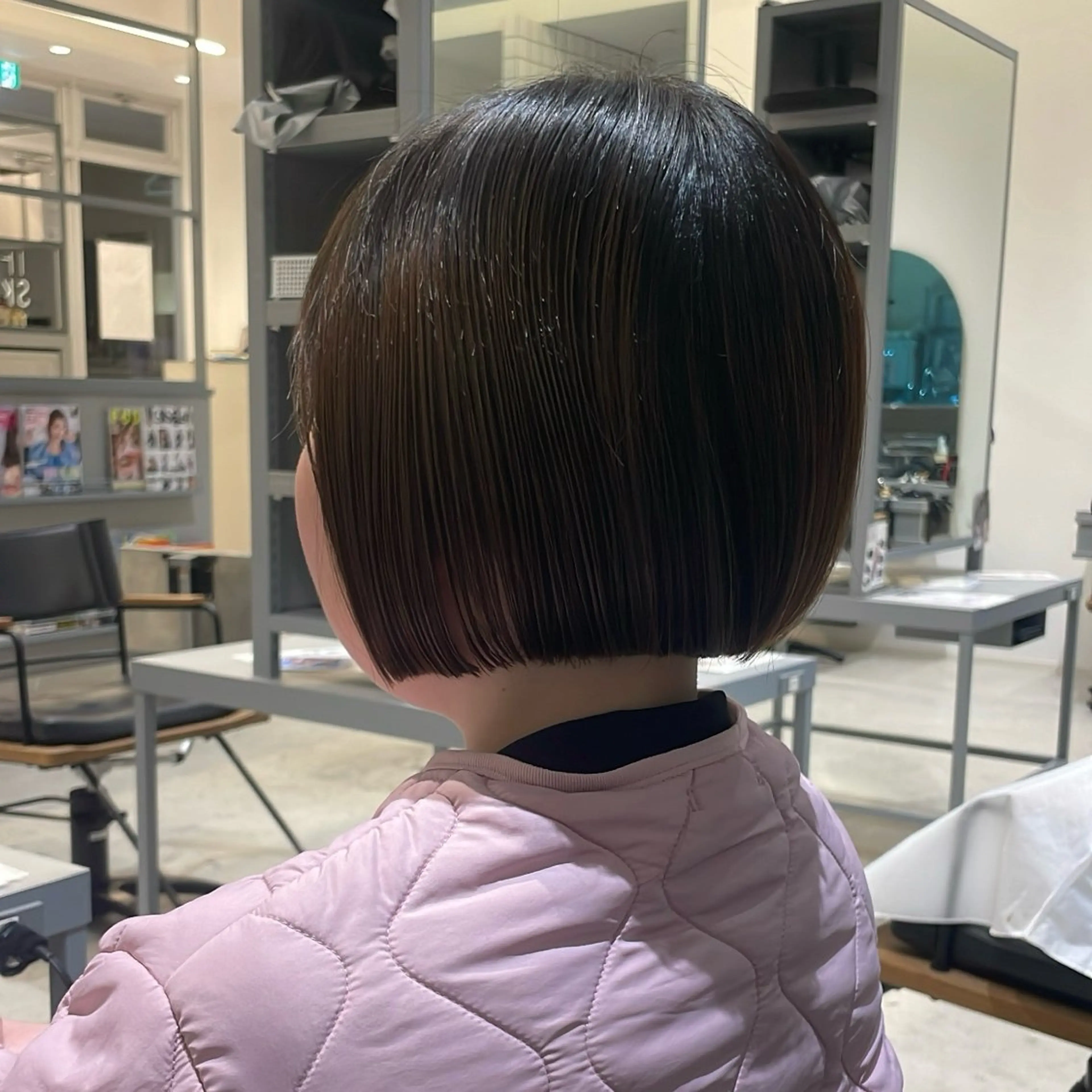 ショート ボブ 松井 せりのヘアスタイル