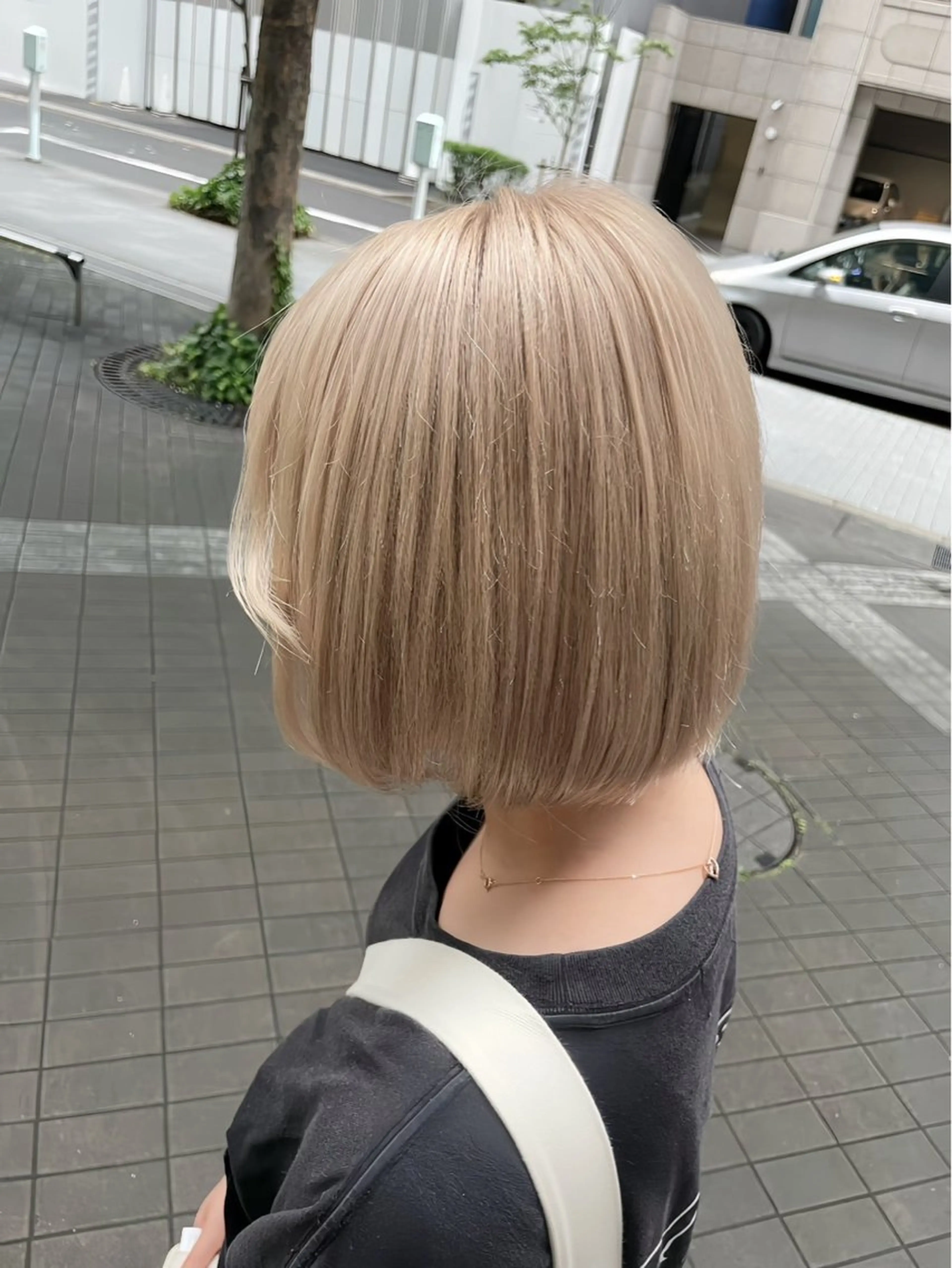 カラー レイヤーカット/ 艶カラー/山内一暉のヘアスタイル