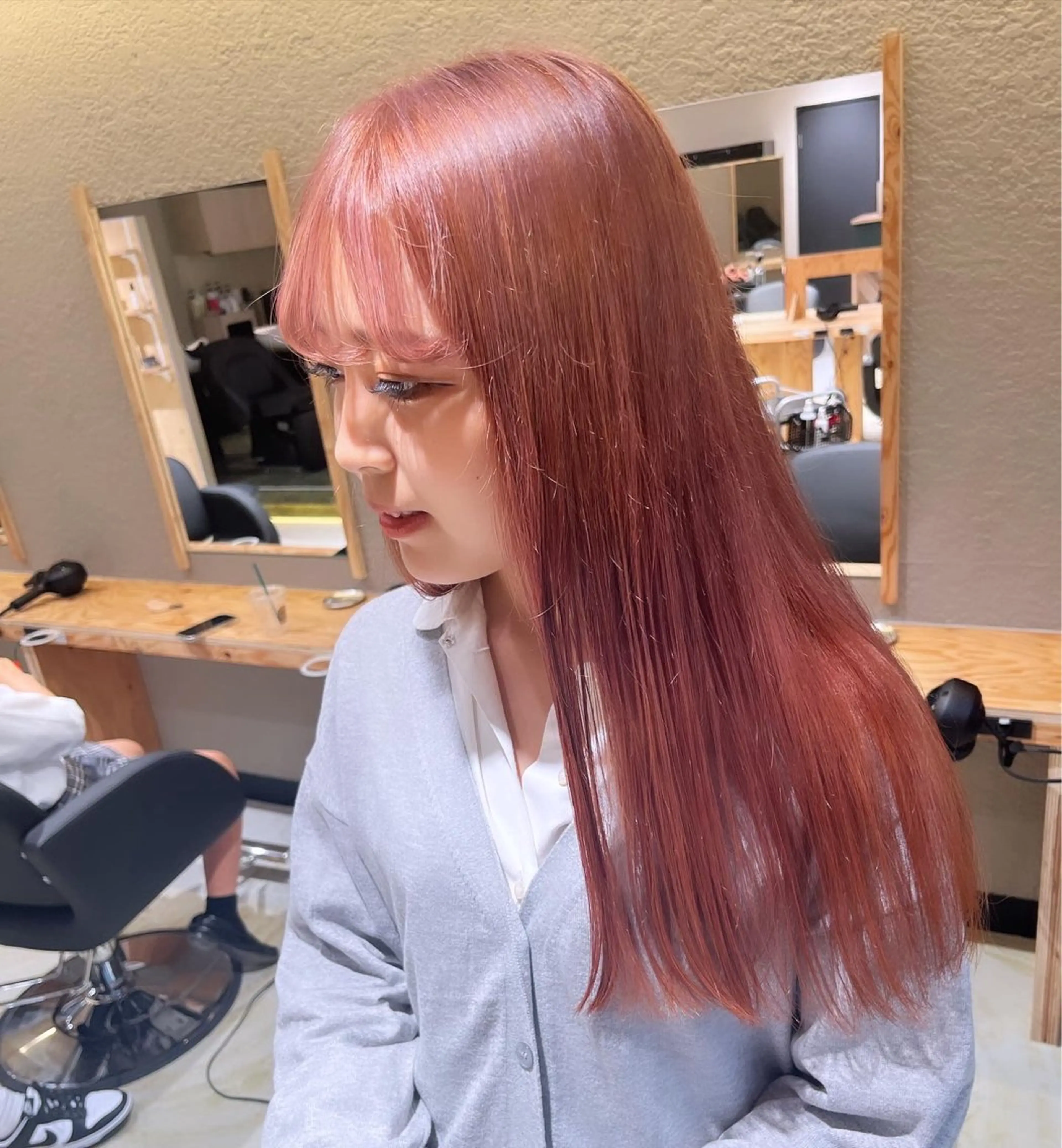 セミロング ヘアカラー トリートメント 🏅EIGHT難波/ 【店長】タモツのヘアスタイル