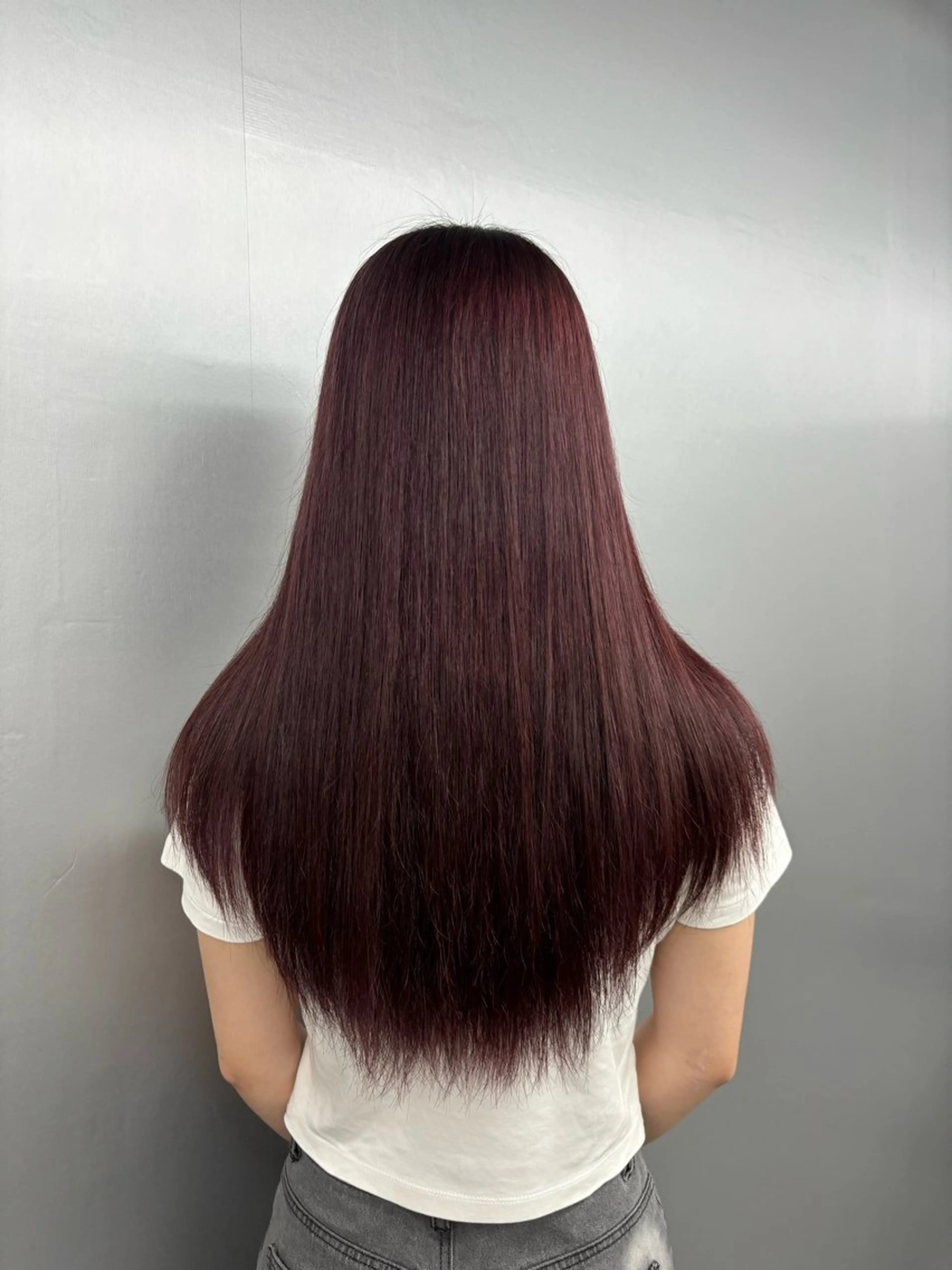 ロング カラー ブリーチ ブリーチなしカラー ヘアカラー トリートメント ベージュ/グレージュ 🧸あやか/表参道のヘアスタイル