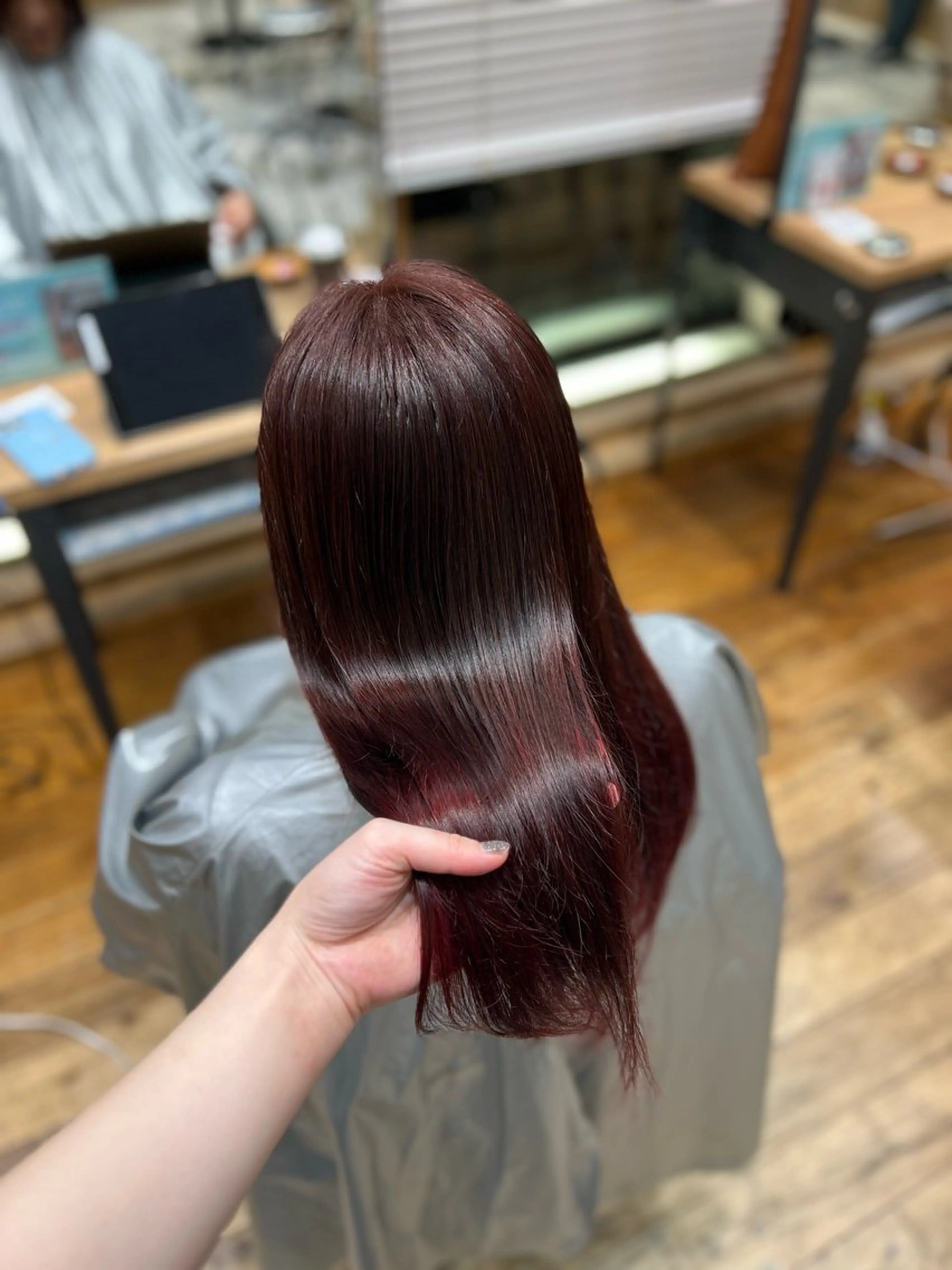 ミディアム カラー ヘアカラー トリートメント AFLOAT RUVUA Smart Salon所属・韓国ヘア🎀/艶髪✨ /めぐみ/新宿のヘアスタイル