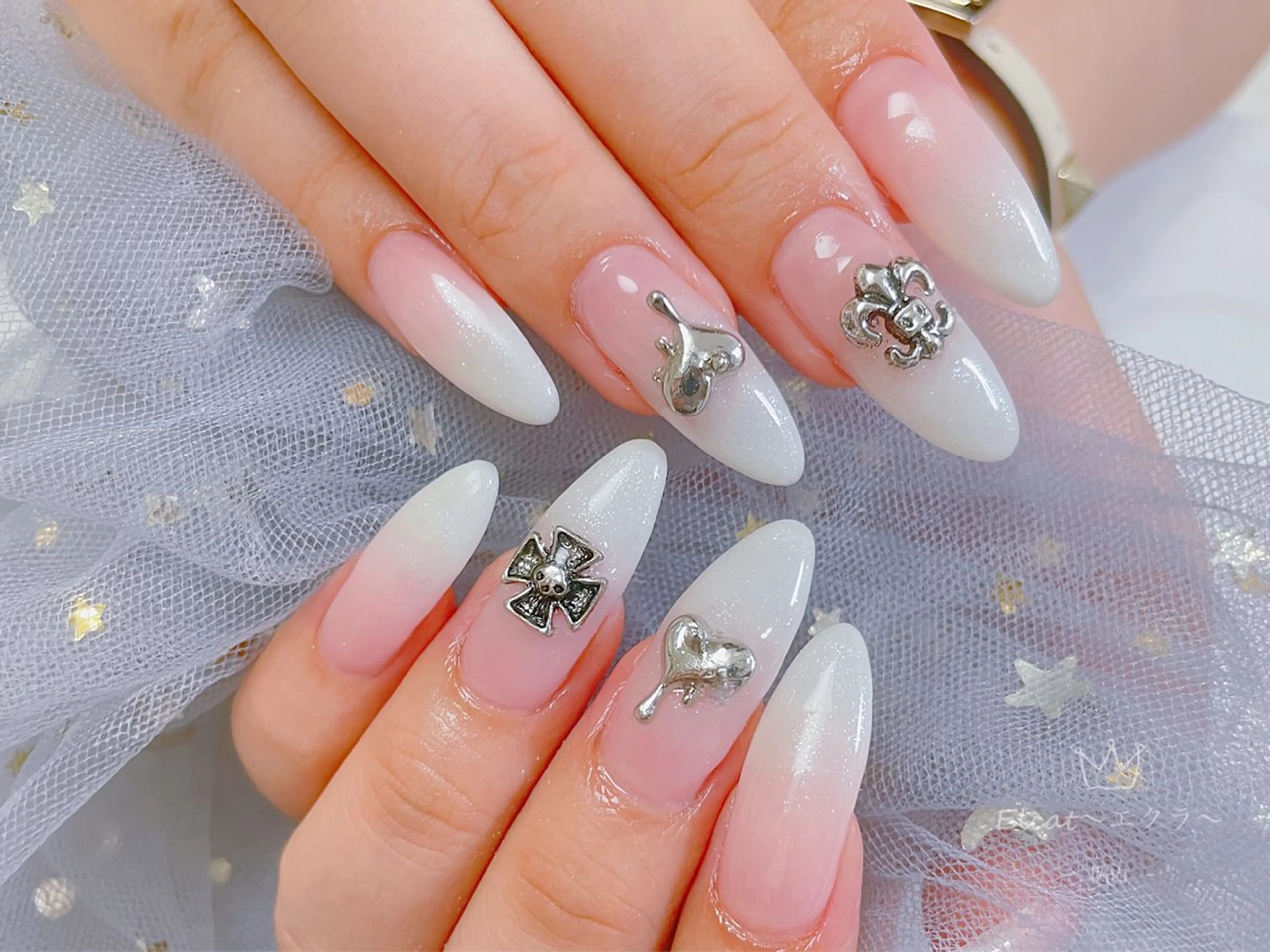 ネイル ハンドネイル ネイルサロンエクラ 🫧Shizukaのネイルデザイン