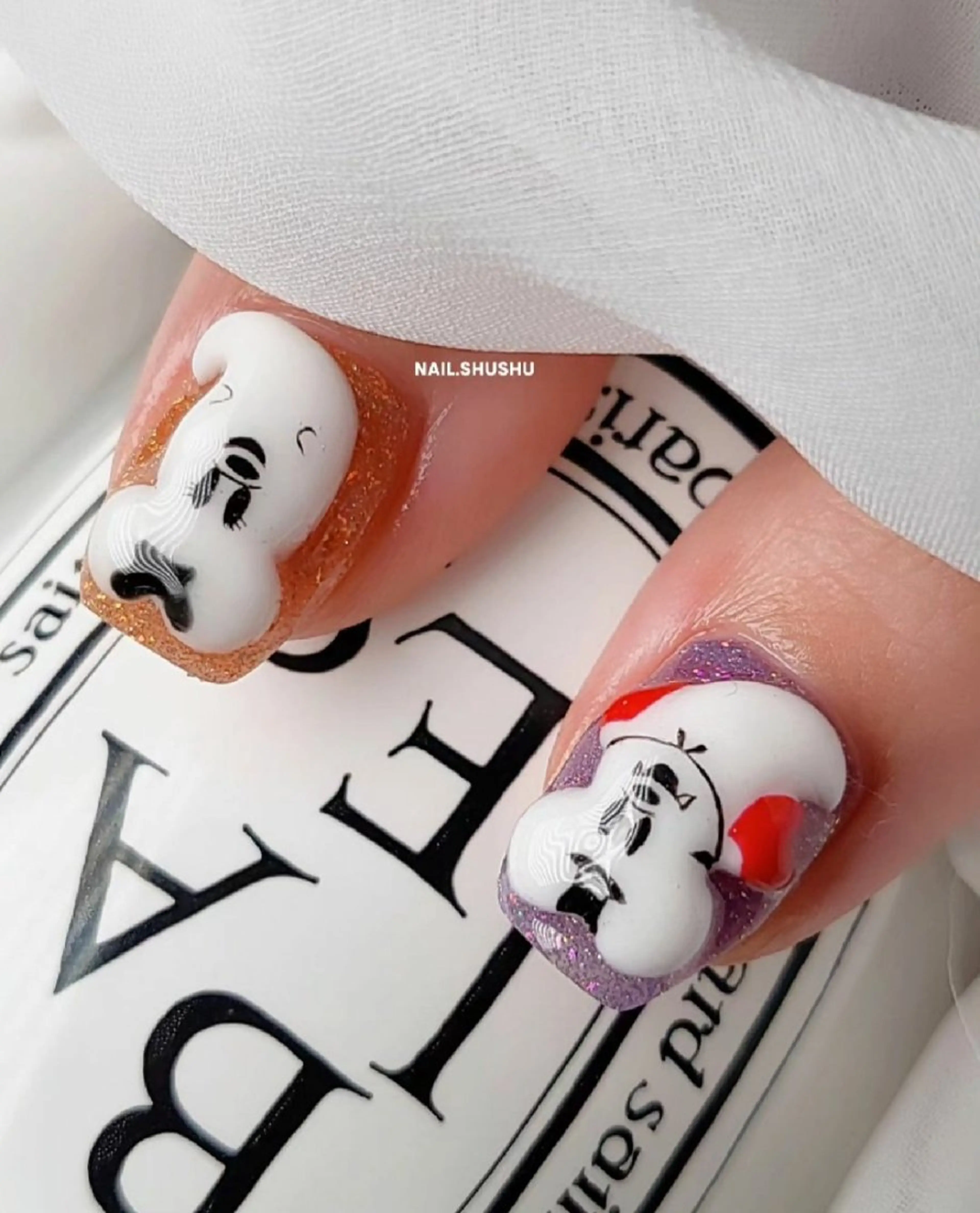 ネイル 持ち込み ニュアンスネイル ワンカラーネイル シンプルネイル 夏ネイル 3dパーツ/流行り 👧shushu❤️のネイルデザイン
