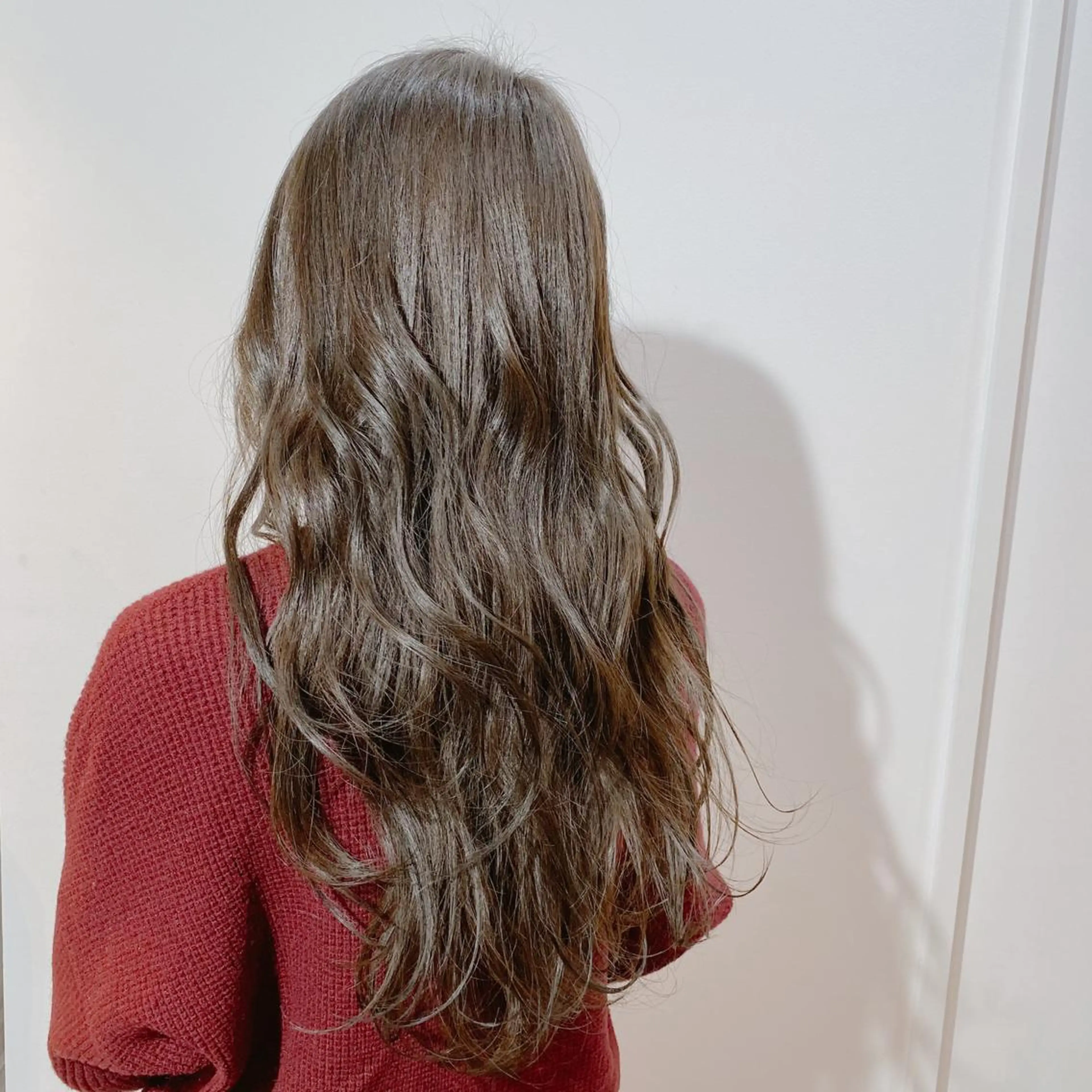 ロング カラー 新宿/韓国風レイヤー 髪質改善/渋谷直樹のヘアスタイル