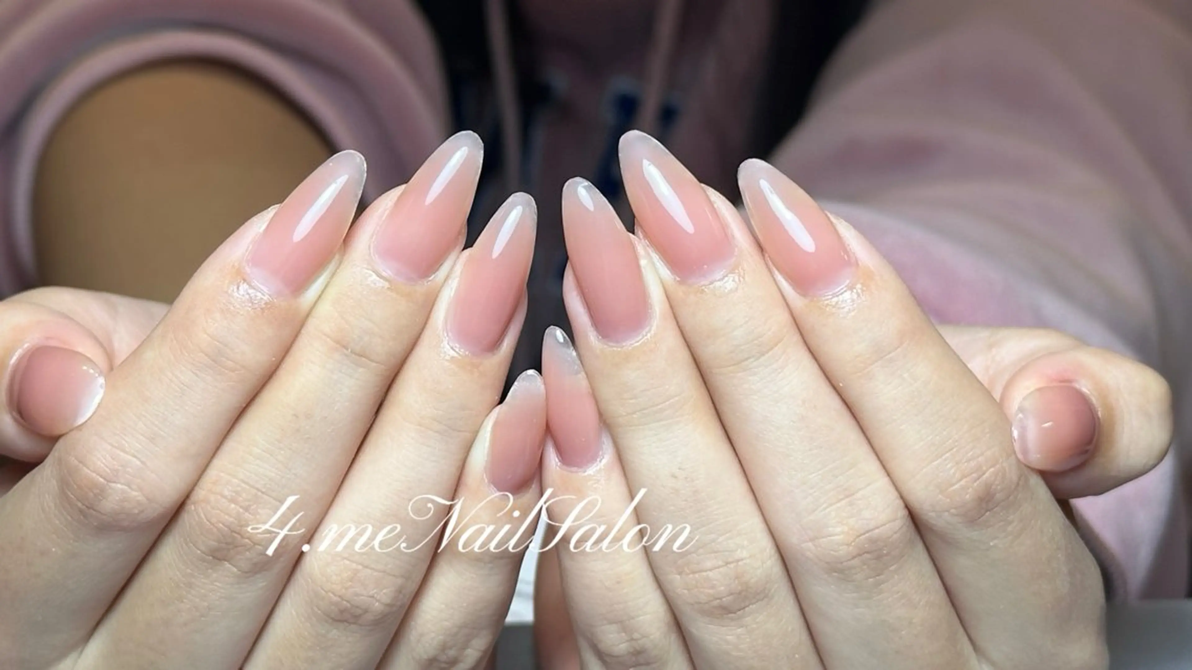 ネイル フラワーネイル キラキラネイル 韓国ネイル オフィスネイル ピンク KI NAのネイルデザイン