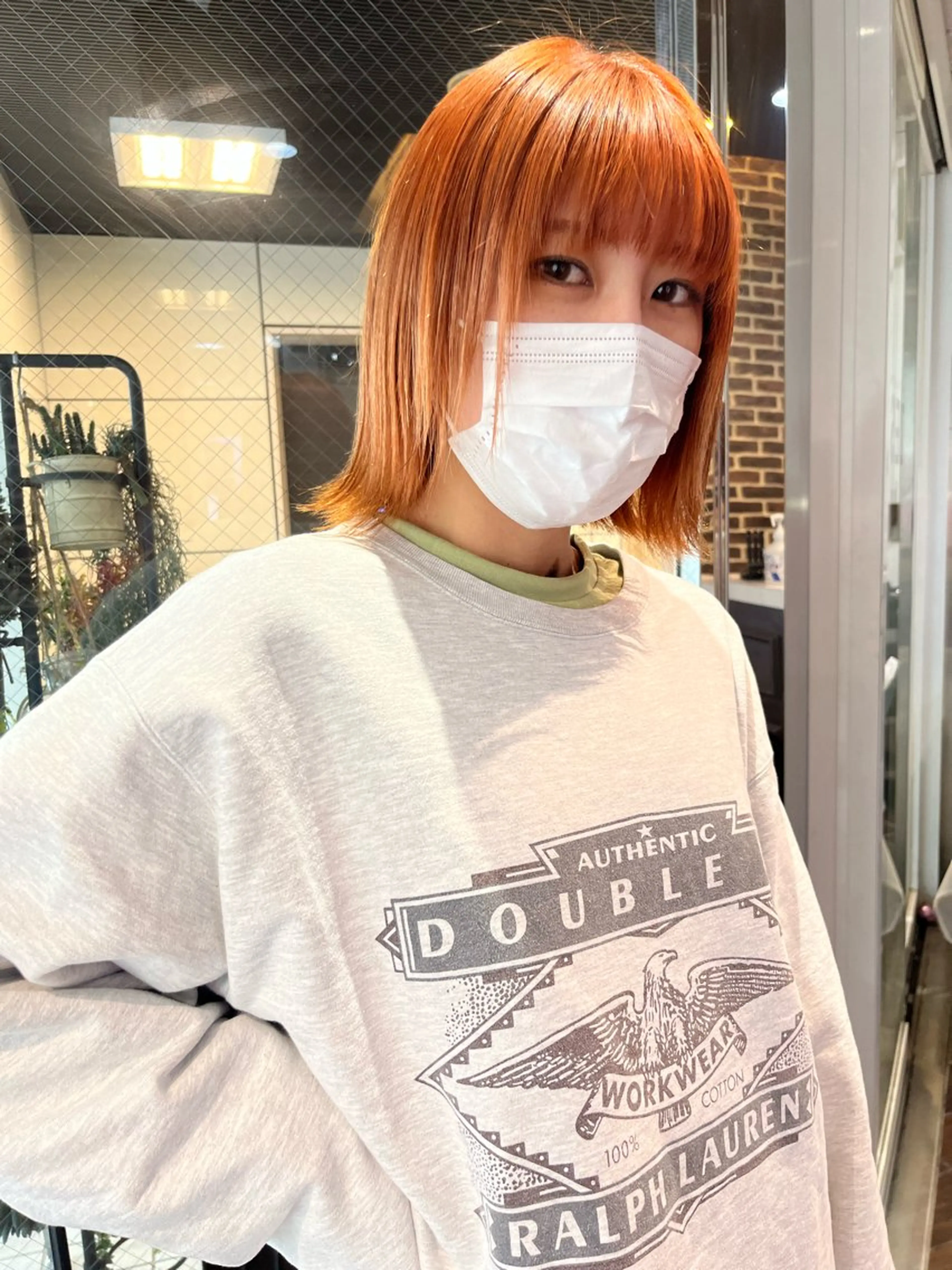 ミディアム カラー ハイトーンカラー Rei/ 縮毛矯正/ ハイライトカラー募集のヘアスタイル