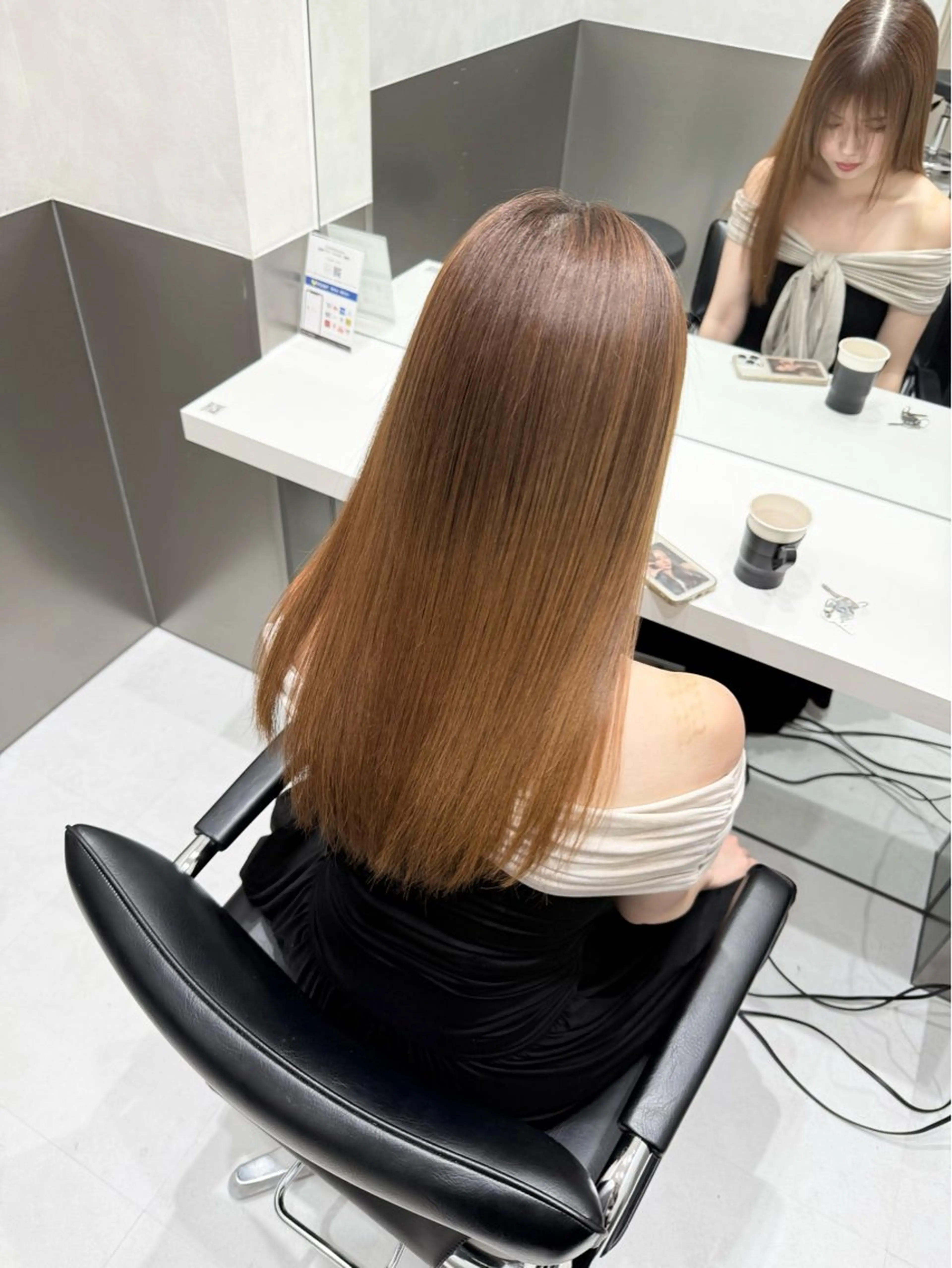 ロング 美髪職人あお🦕 髪質改善｜原宿のヘアスタイル