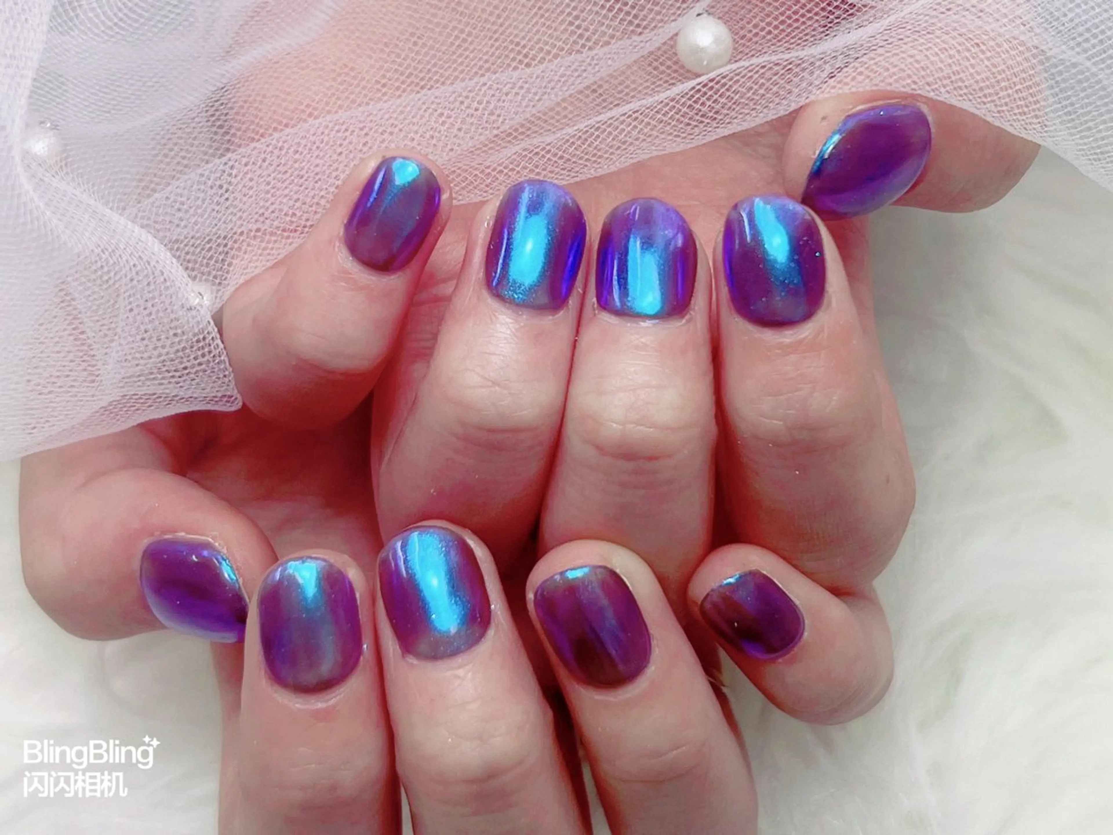 ネイル ミラーネイル Lulu’s ネイルのネイルデザイン