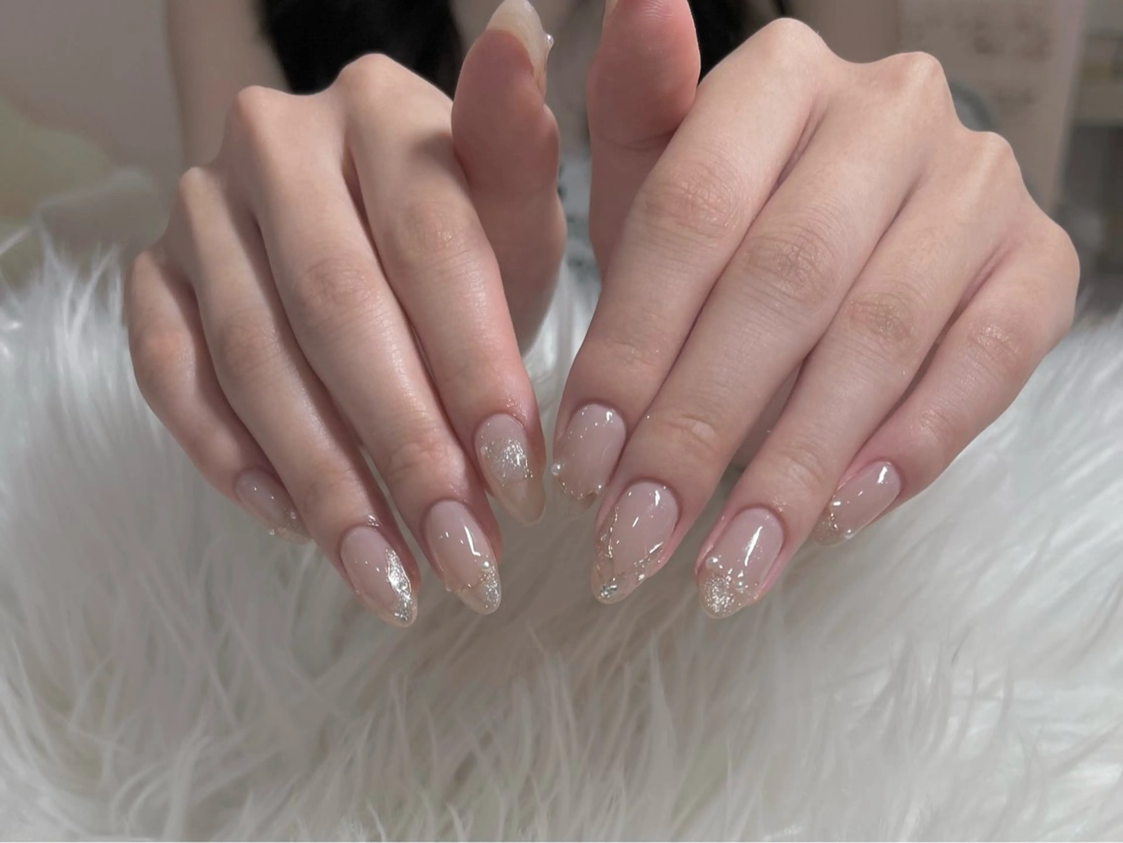 ネイル キラキラネイル マグネットネイル ミラーネイル ハンドネイル FLY Nail Salonのネイルデザイン