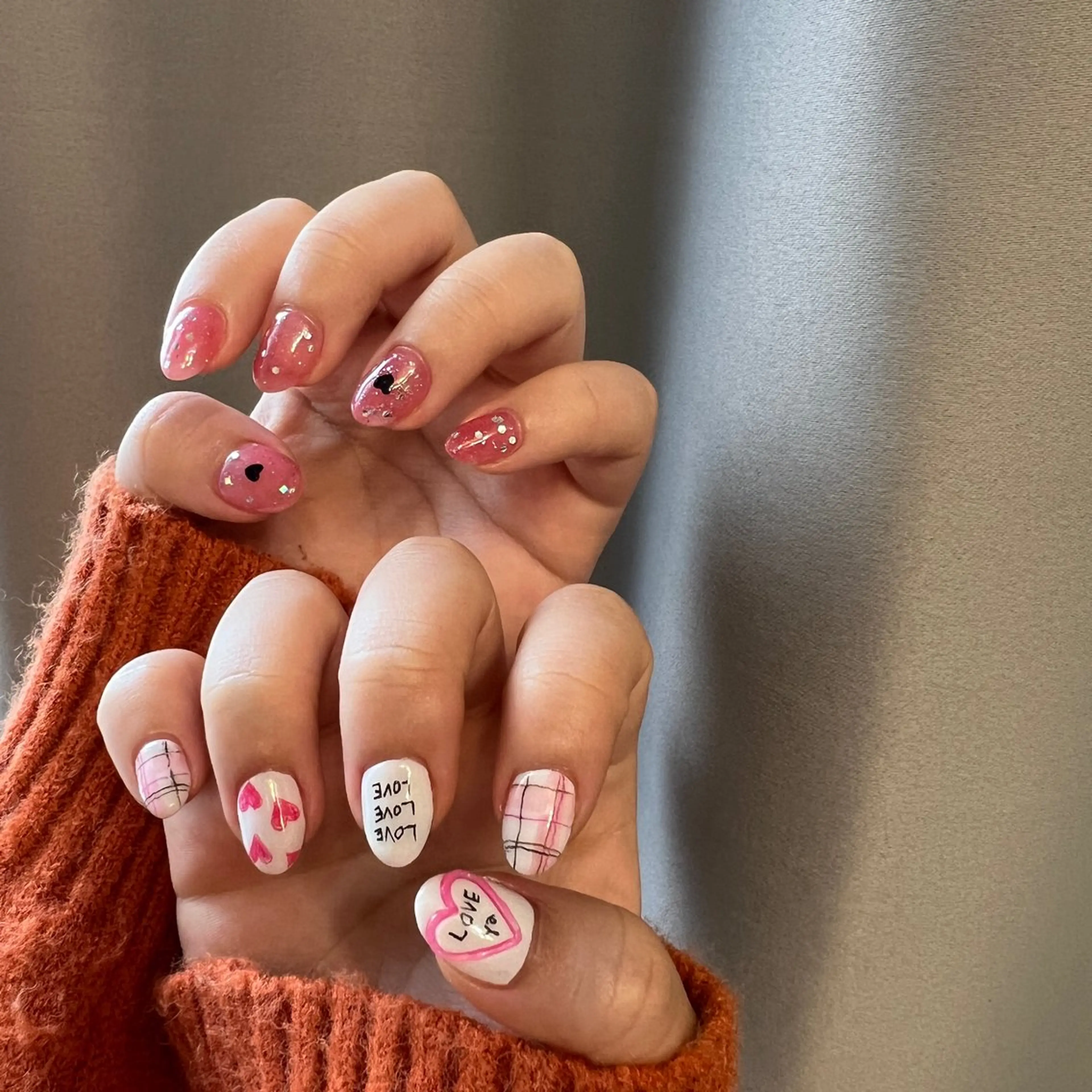 ネイル ハンドネイル ハンドケア Ri.nail オクマトモカのネイルデザイン