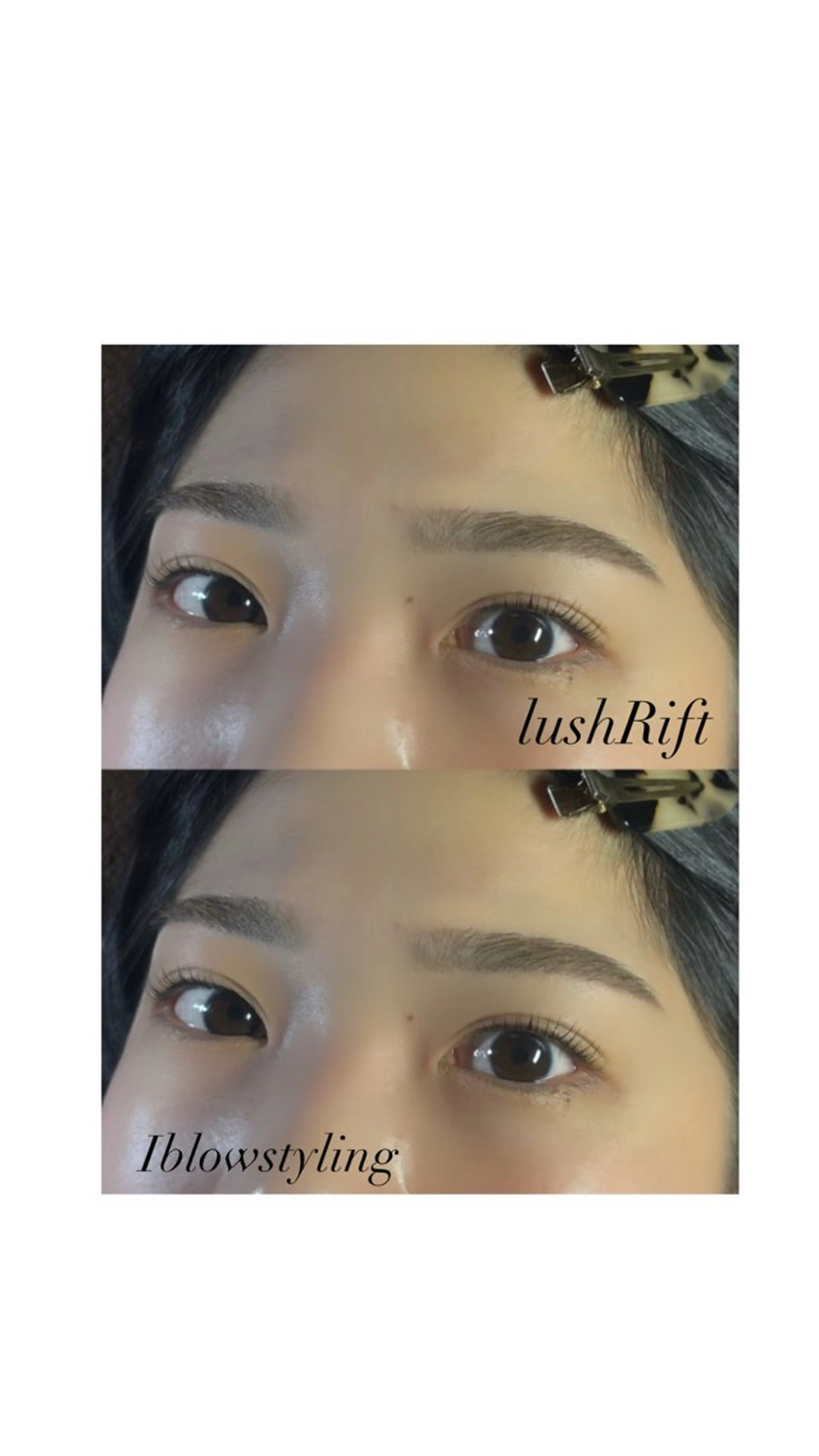 マツエク・マツパ まつげパーマ putihTidur 二村乃愛の眉毛・アイブロウイメージ