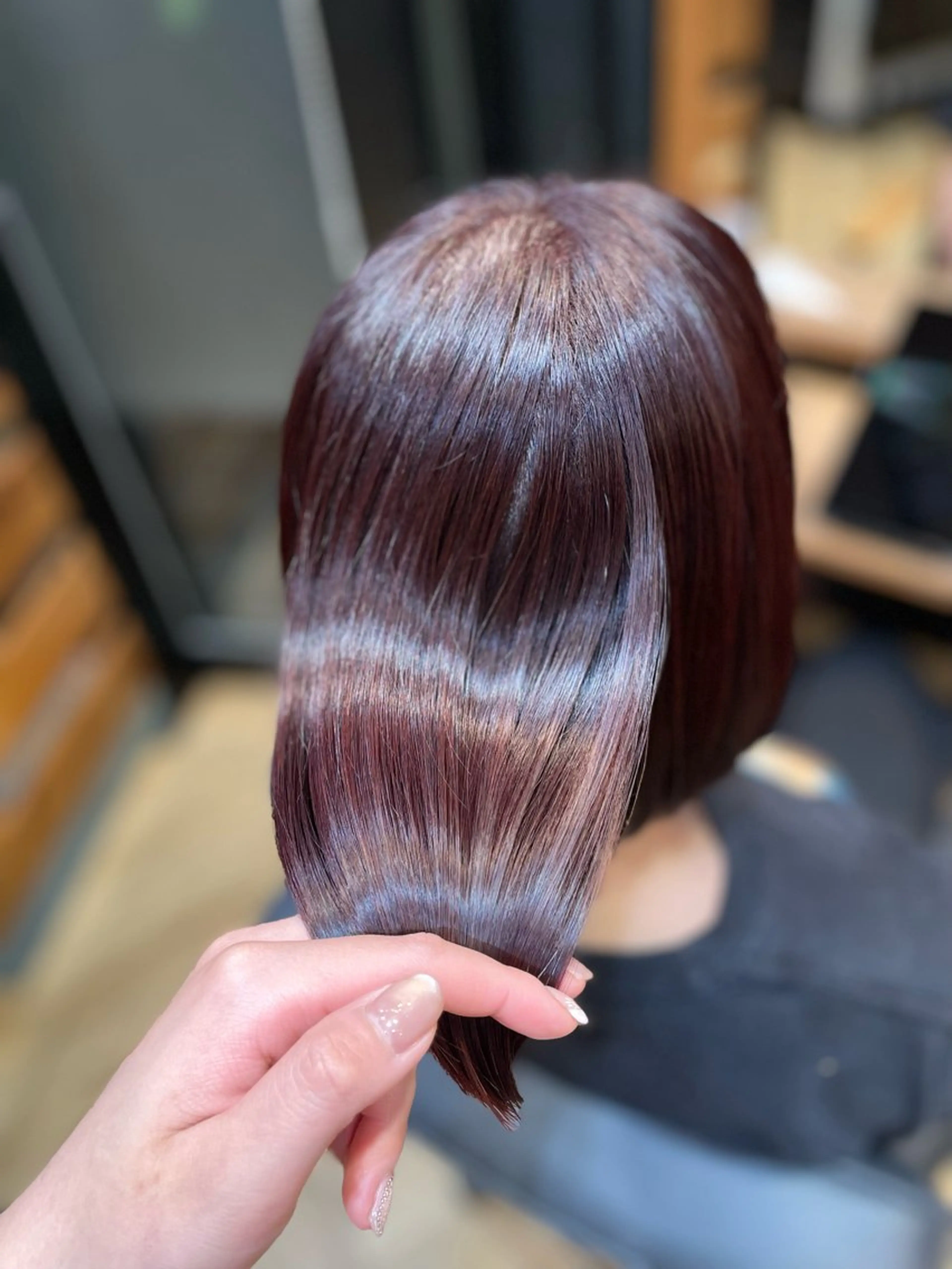 ショート カラー ヘアカラー トリートメント 望恵🌸 韓国🇰🇷スタイルのヘアスタイル