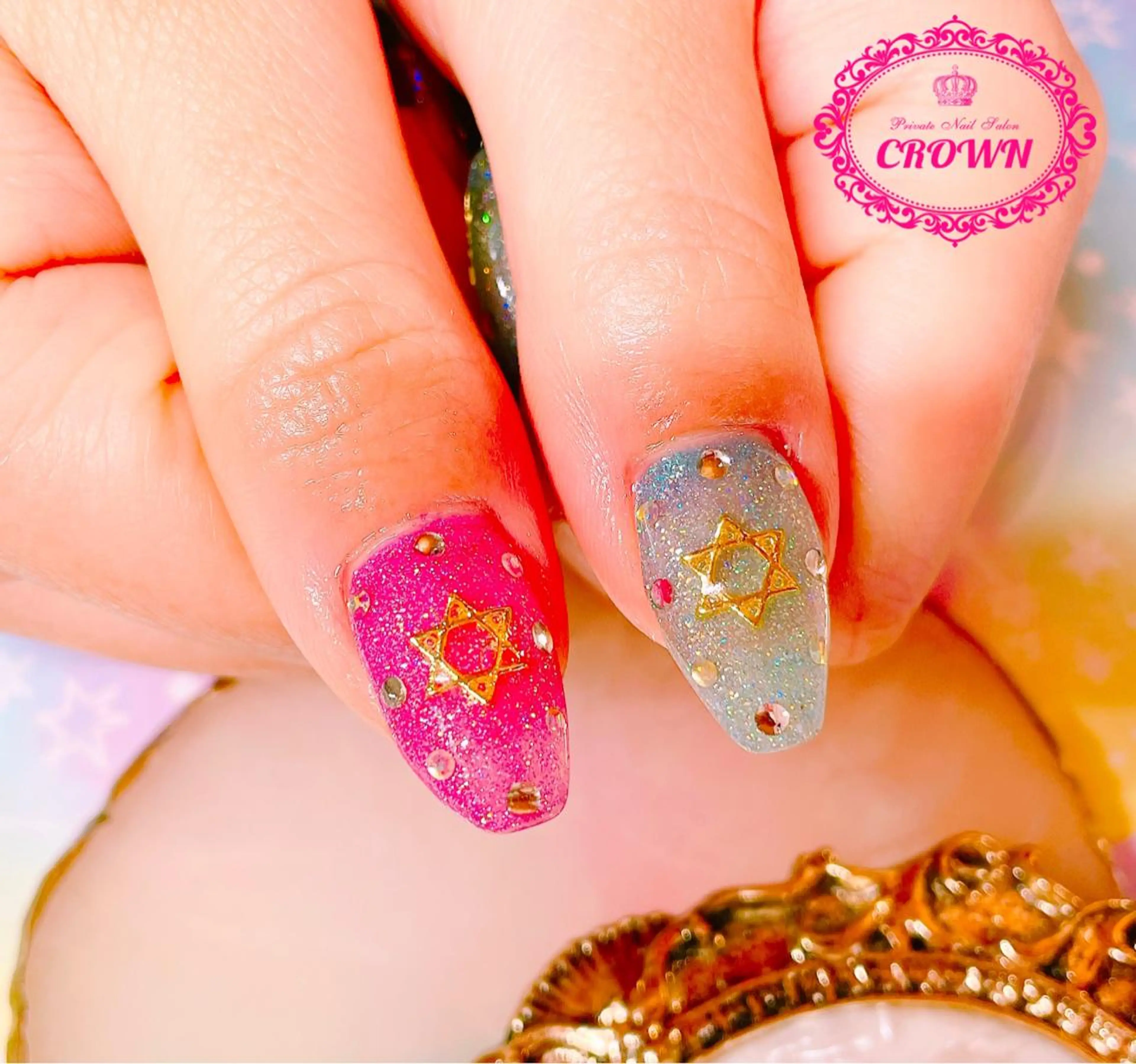 ネイル CROWN プライベートサロンのネイルデザイン