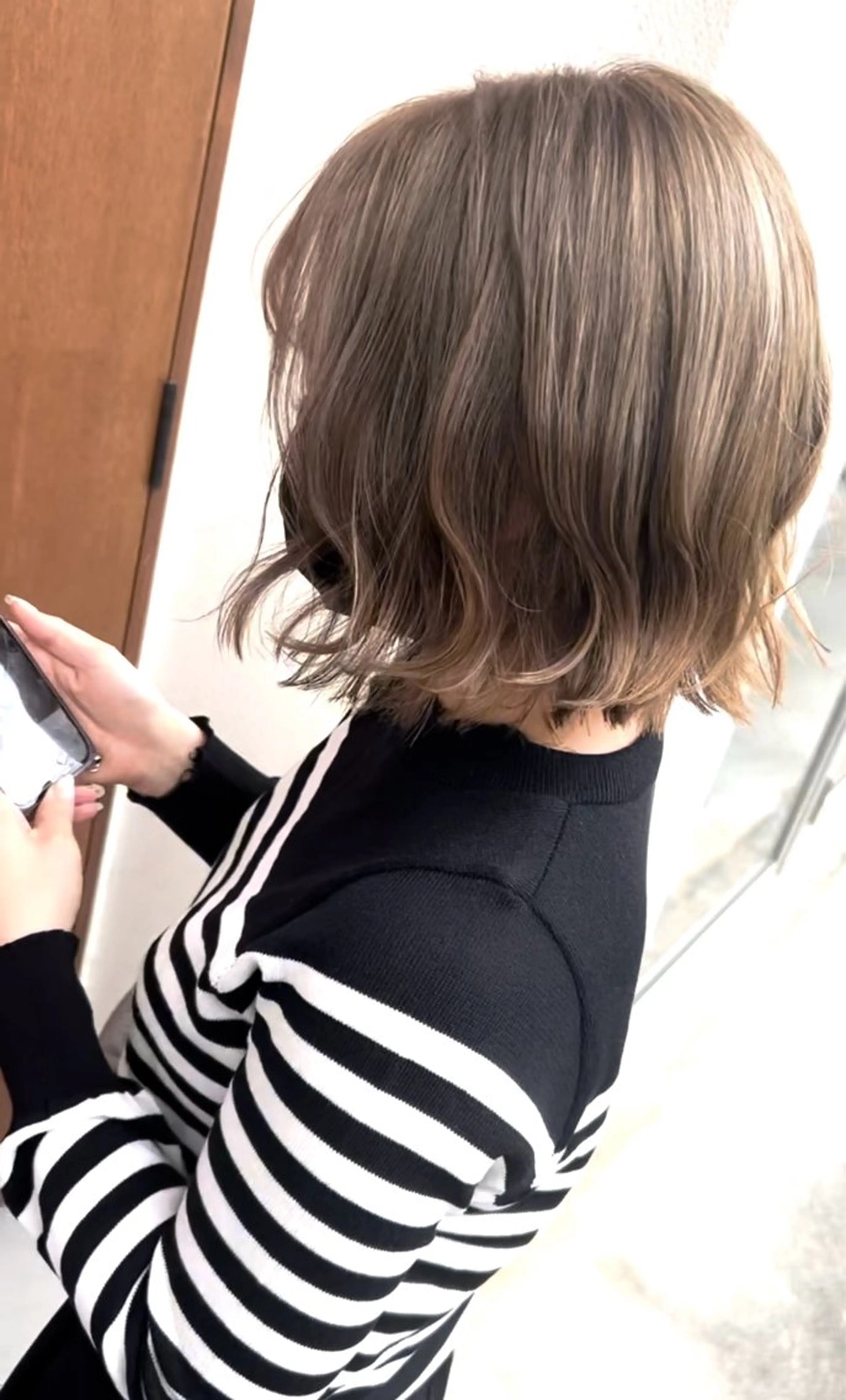 ミディアム gigi  ヘアーワークス所属・gigi hideのヘアスタイル