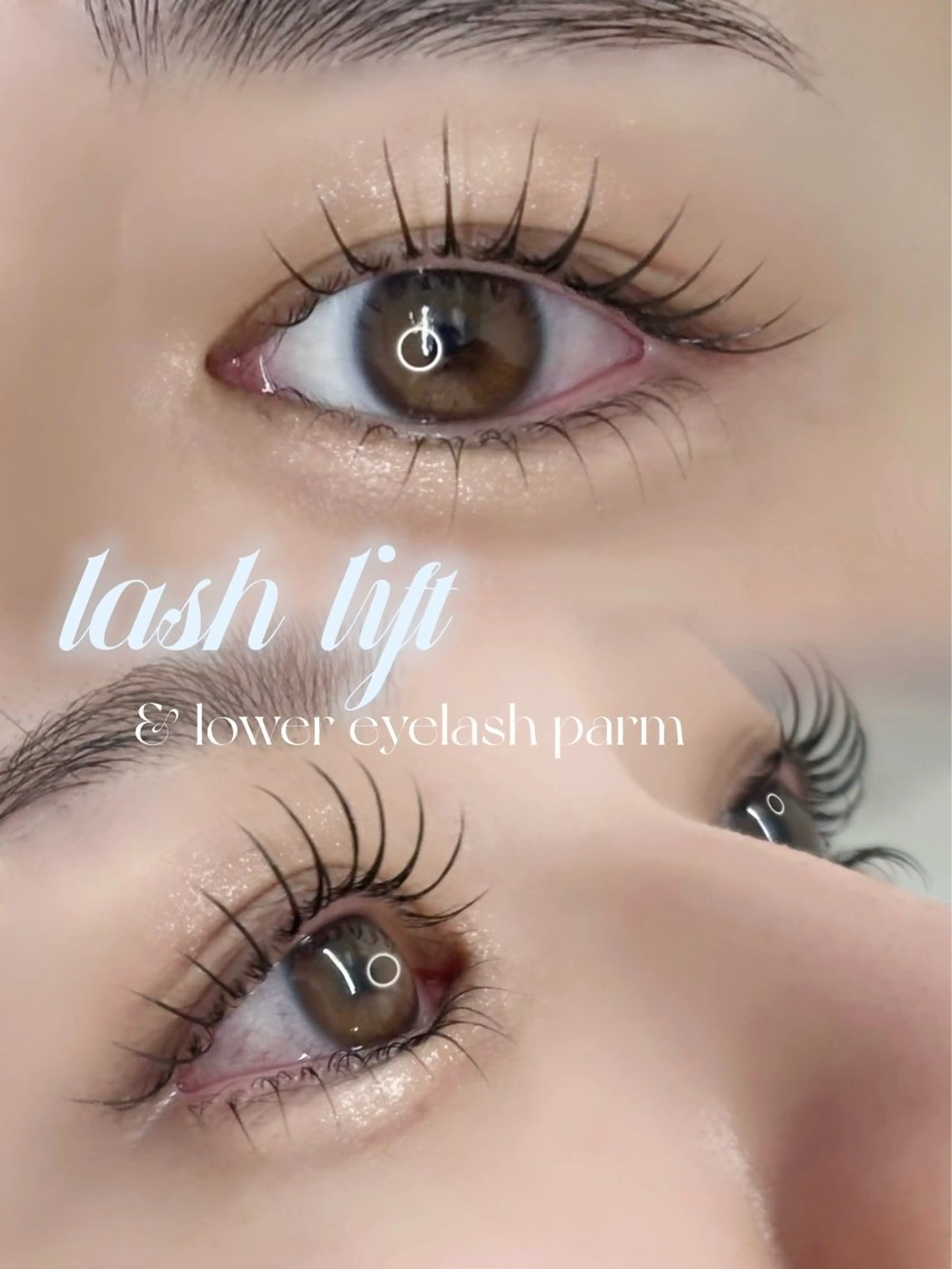 マツエク・マツパ フラットラッシュ パリジェンヌラッシュリフト まつげパーマ 下まつげエクステ 一重×まつ毛パーマ Une fleur chihiroのマツエク・マツパデザイン