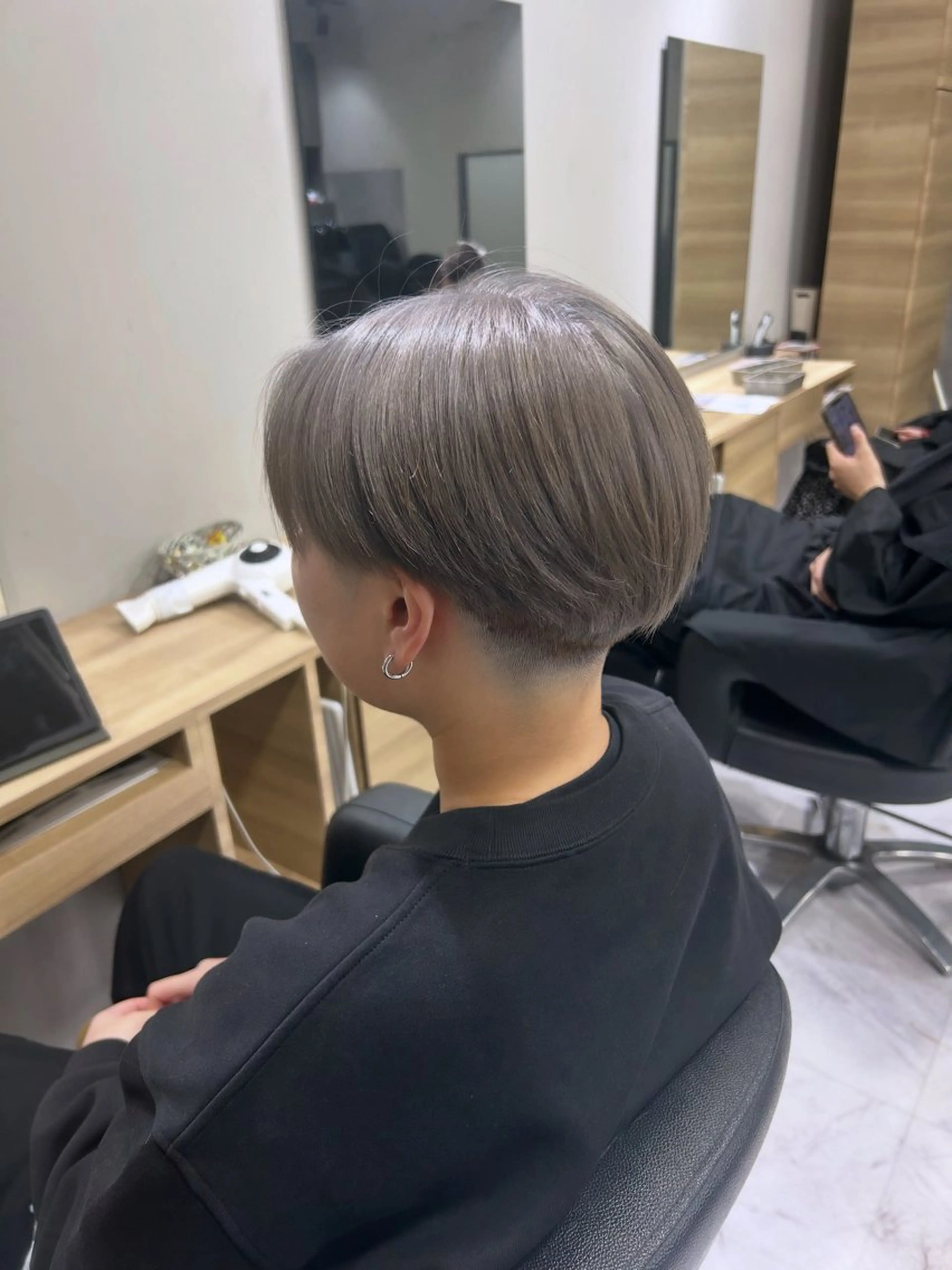 ショート カラー カット ヘアカラー トリートメント りか/ 大宮のヘアスタイル