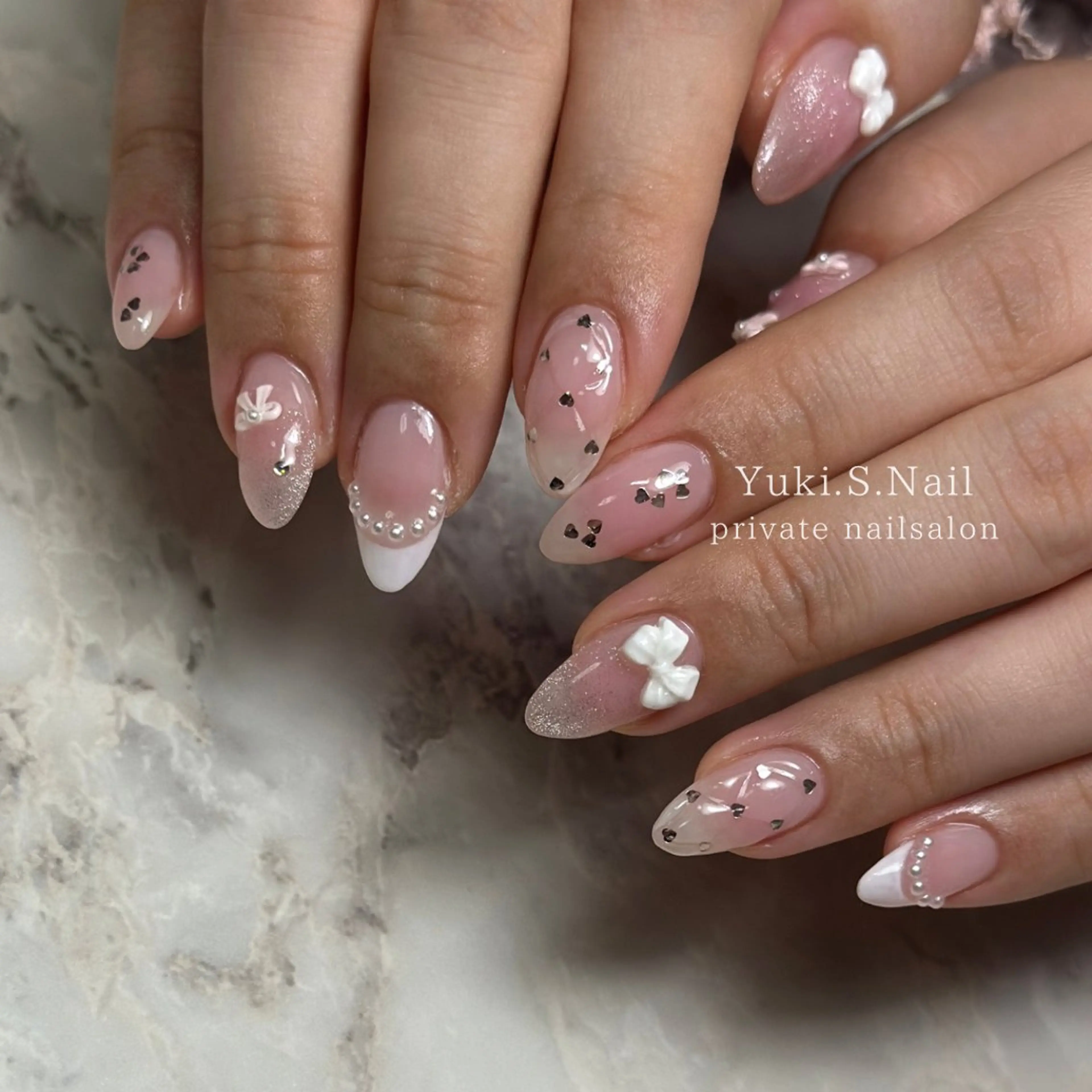 ショート ハンドネイル Yuki S.Nailのネイルデザイン