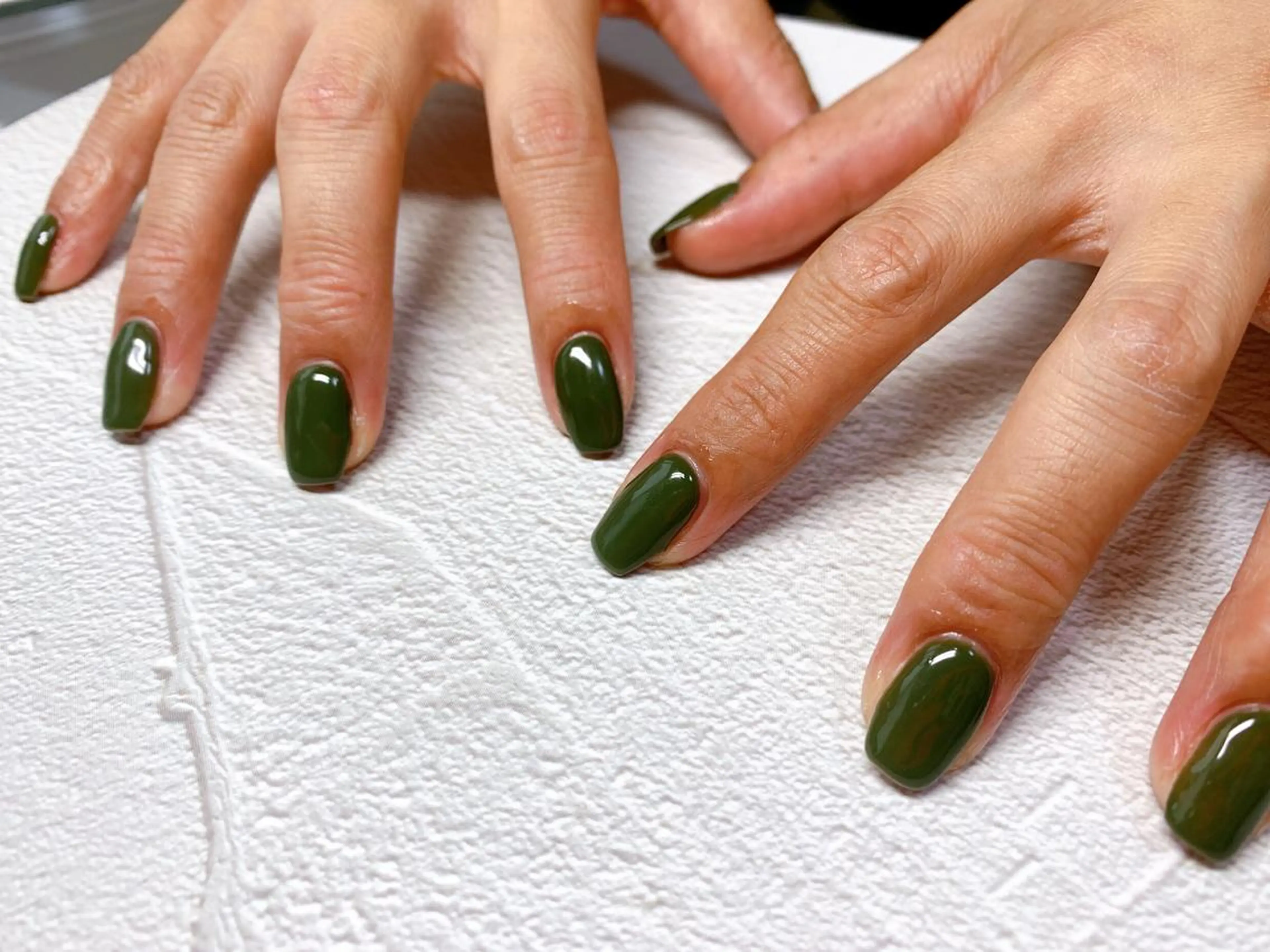 ネイル ワンカラーネイル スクエアネイル ハンドネイル 痩身/脱毛/ネイル HARUKAのエステ・リラクイメージ