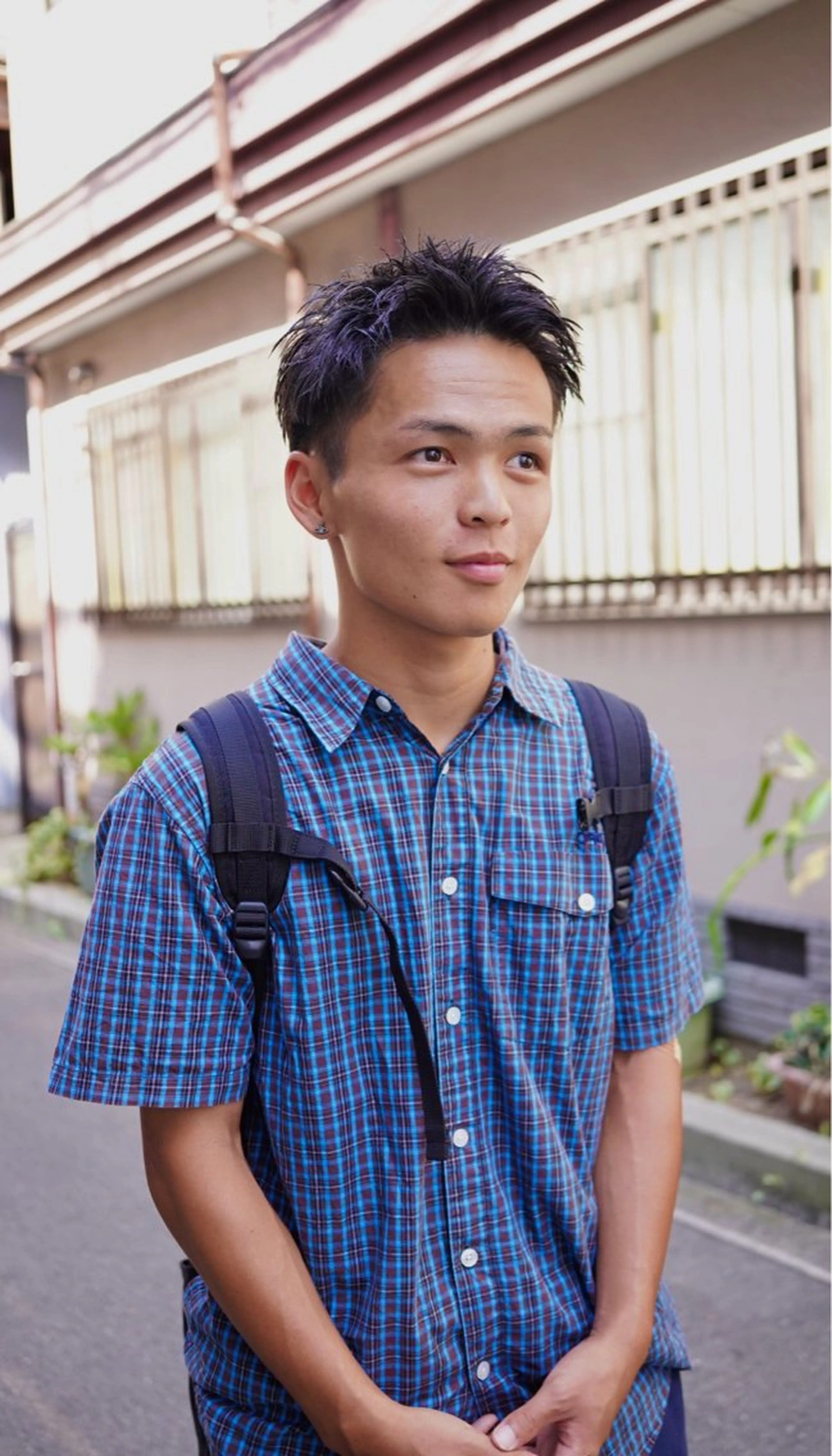 ショート パーマ メンズ スパイキーショート ショートヘア BELOMAN所属・スパイキーショート /パーマ/山本孝明のヘアスタイル