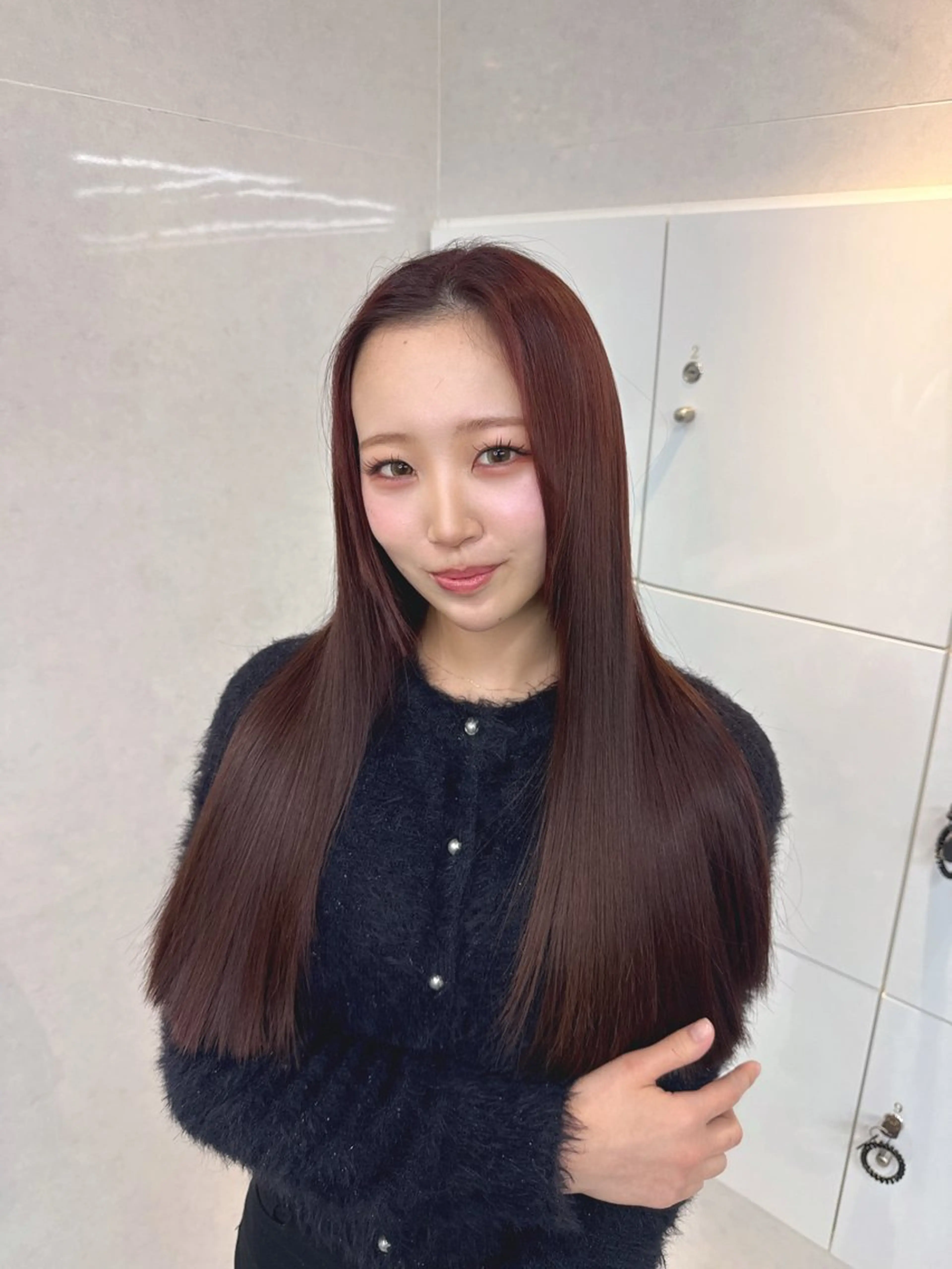 ロング 【ALEAP】 𝐇𝐀𝐊𝐔のヘアスタイル