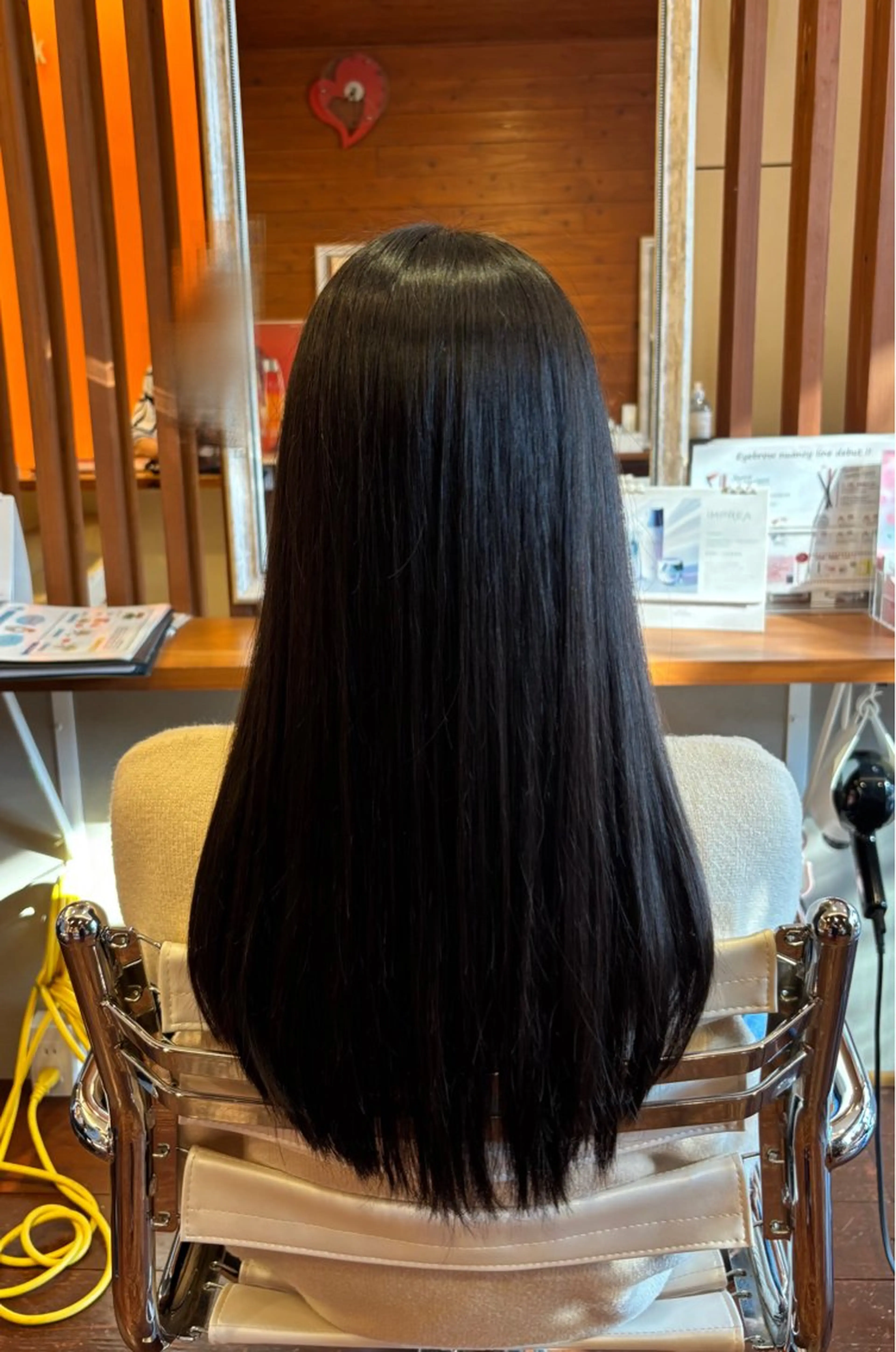 ロング カット トリートメント peal ark いろはのヘアスタイル