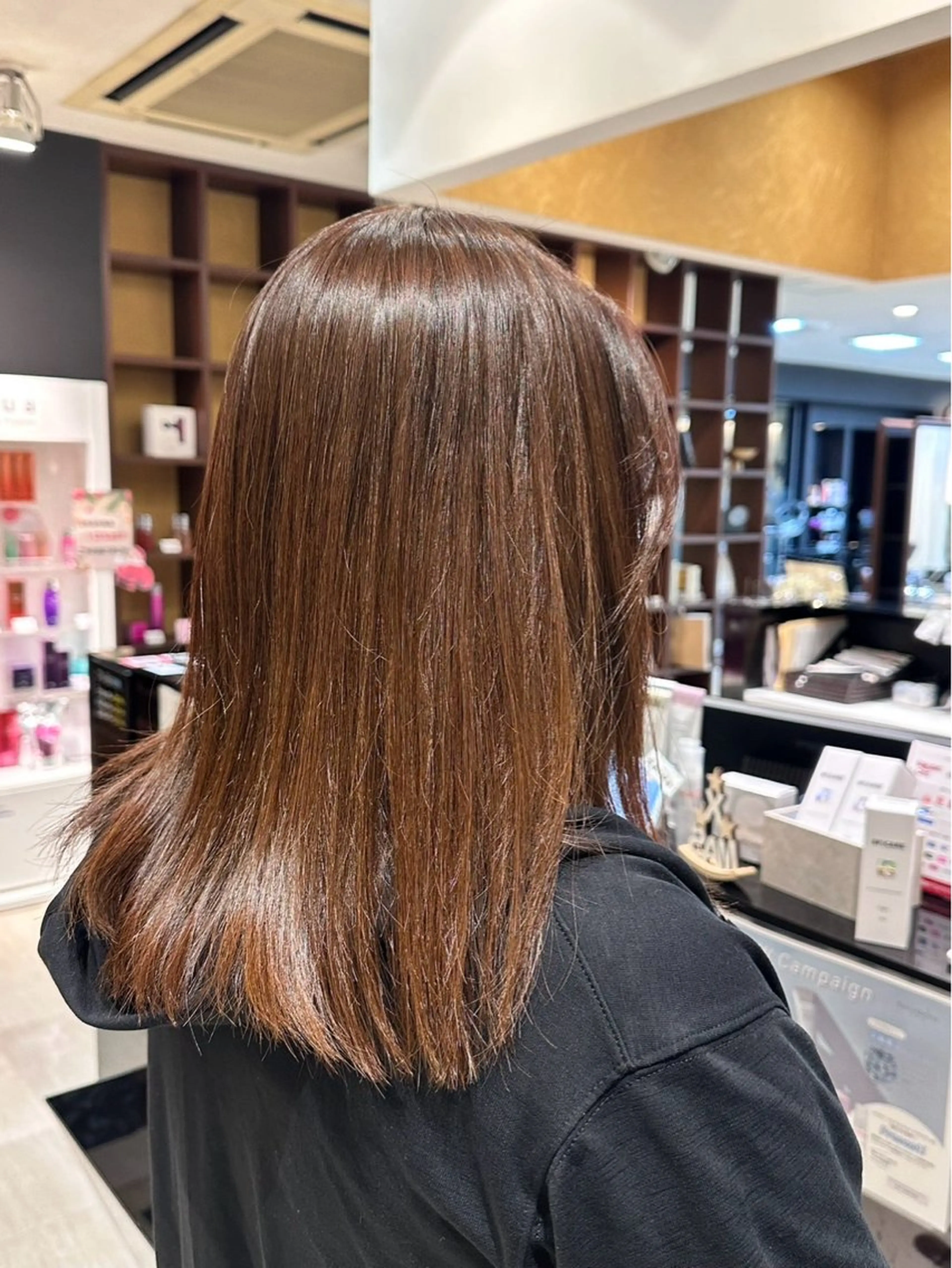 セミロング 東田 篤希のヘアスタイル