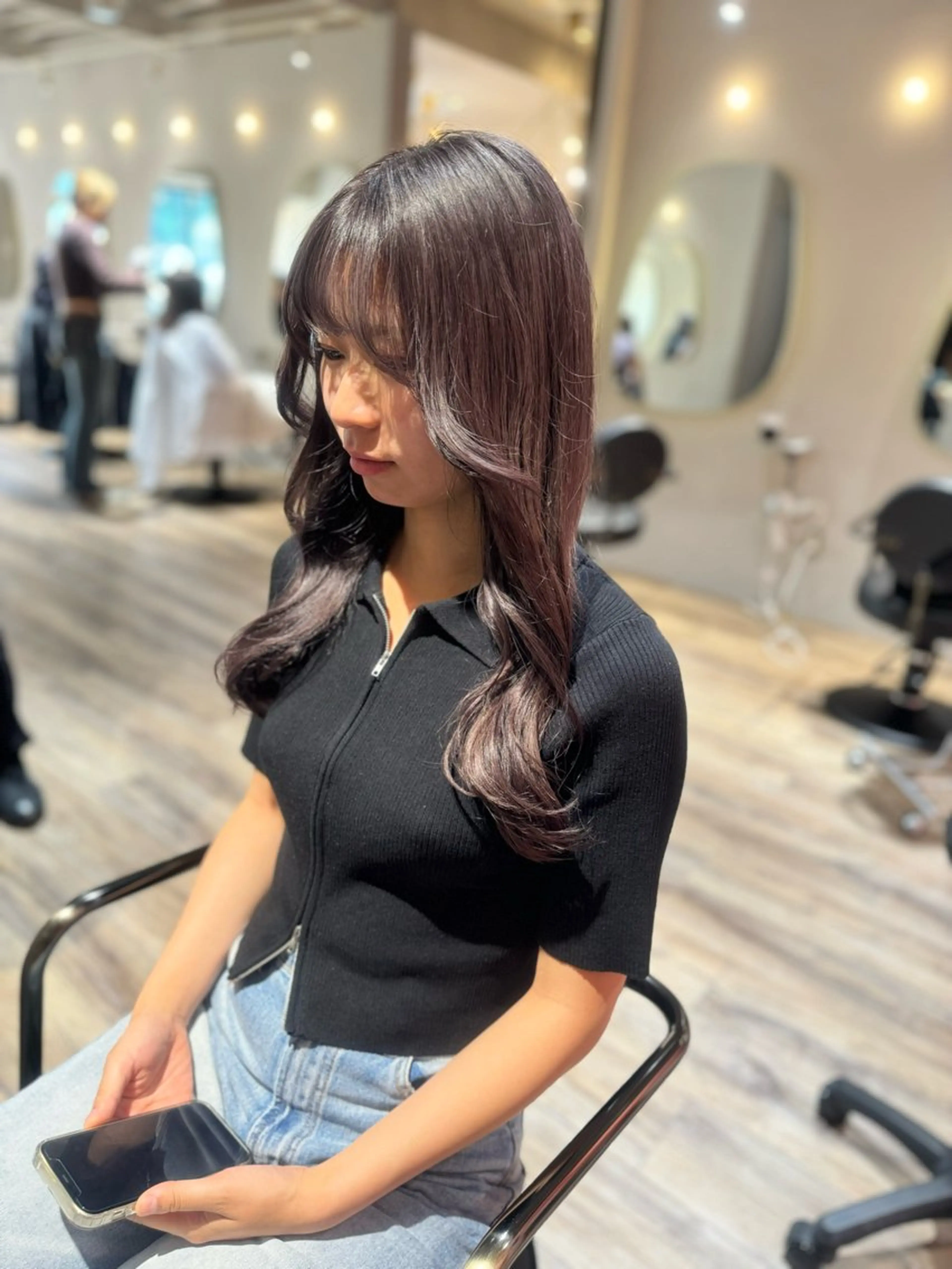 セミロング 【天満1艶髪】潤艶/ 髪質改善🌹釣本竜哉のヘアスタイル